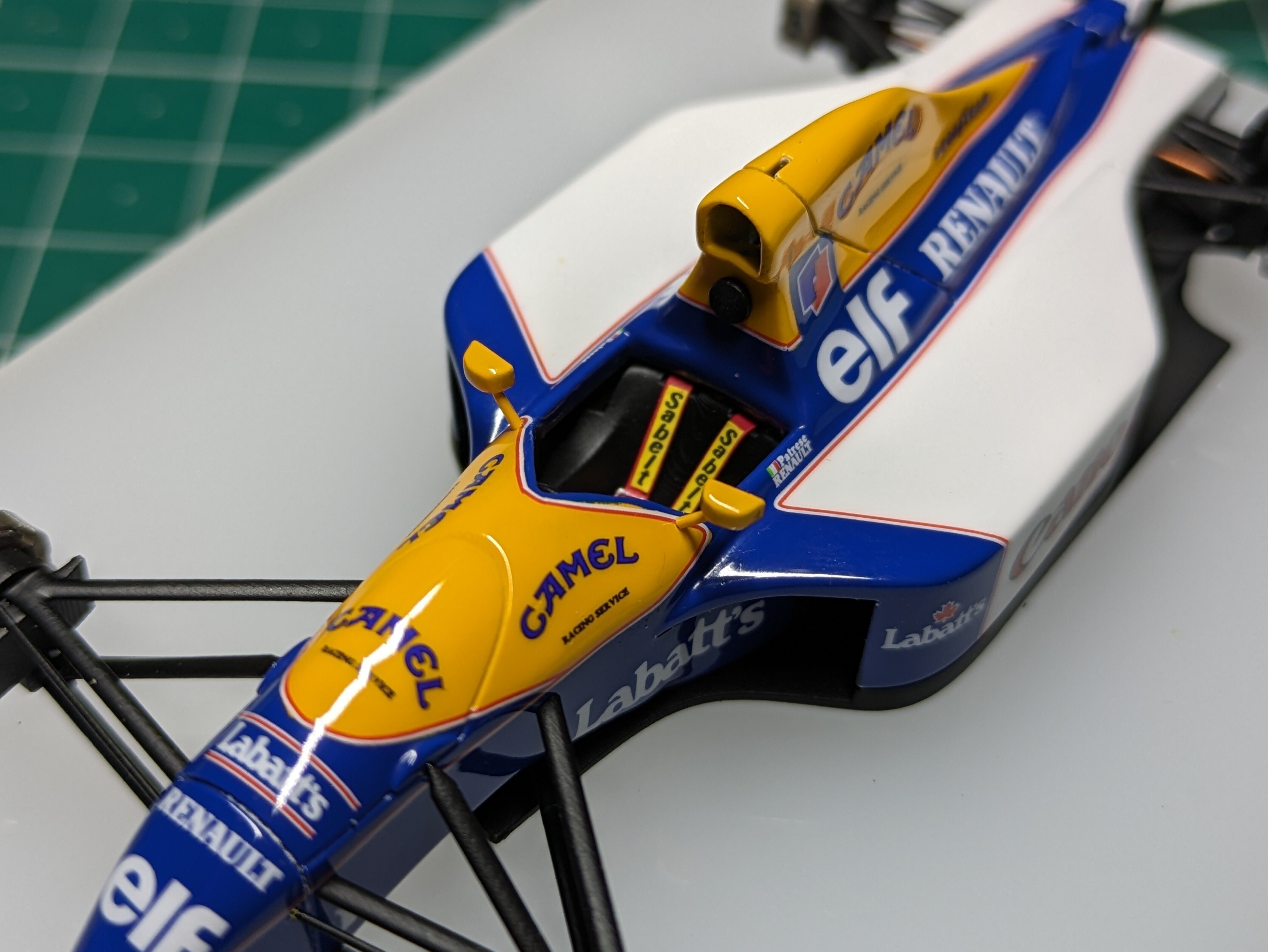 1/12 TAMIYA/ウイリアムズFW14Bルノー/完成品/フルディティールアップ