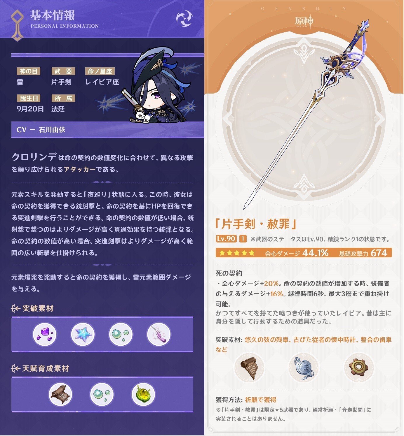 原神】クロリンお迎え準備中｜afainu