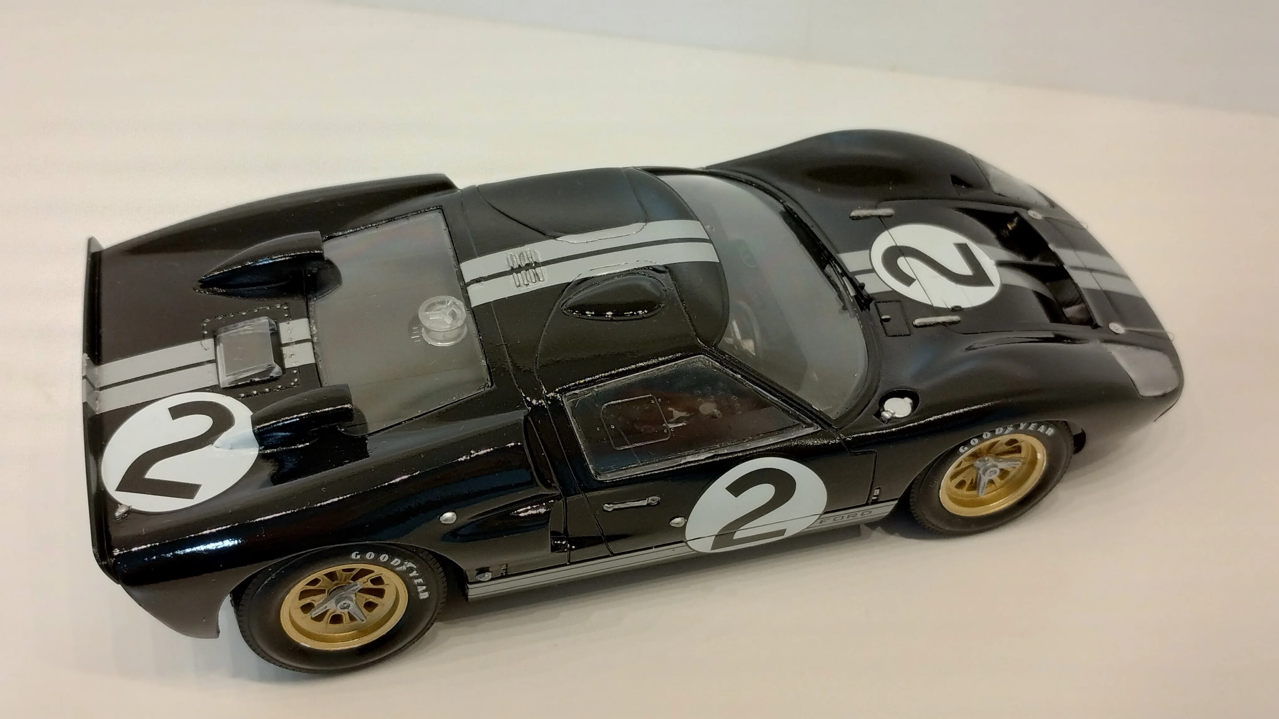完成品展示室】フジミ 1/24 フォードGT40 Mk.2｜ヘッツァん（元tak87