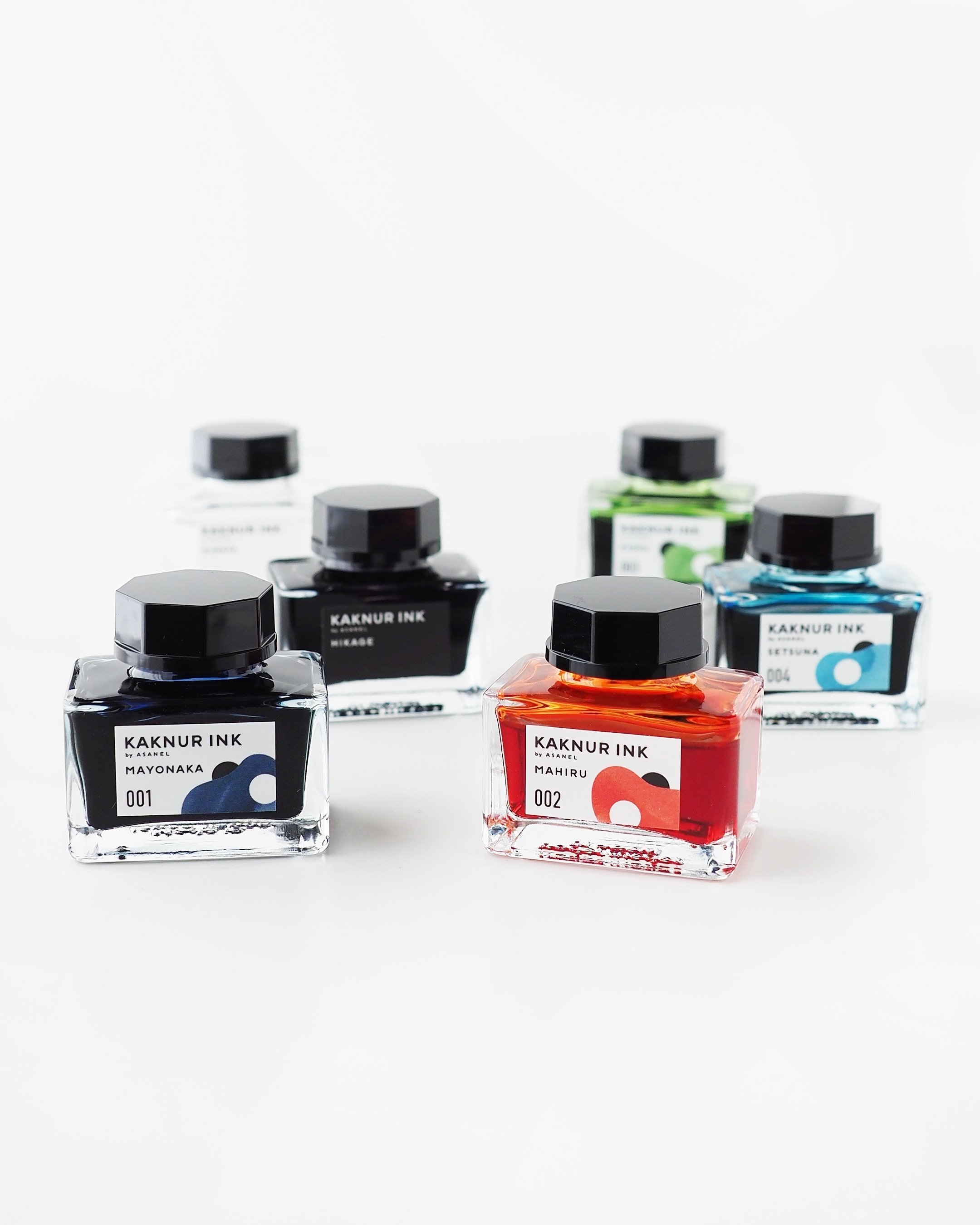 アサネル インク KAKUNUR INK 8色セット 文房具・事務用品