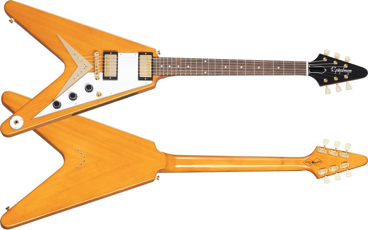 Tokaiのレフティ V フライングV エピフォン コリーナ ギブソン 楽天市場】Epiphone Inspired by Gibson Custom Shop 1958