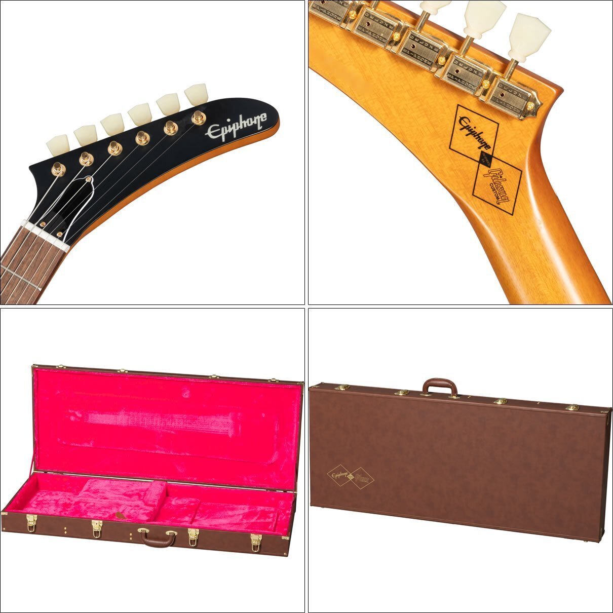 エピフォンから本格1958年スタイル「コリーナFV＆EX」が限定復刻