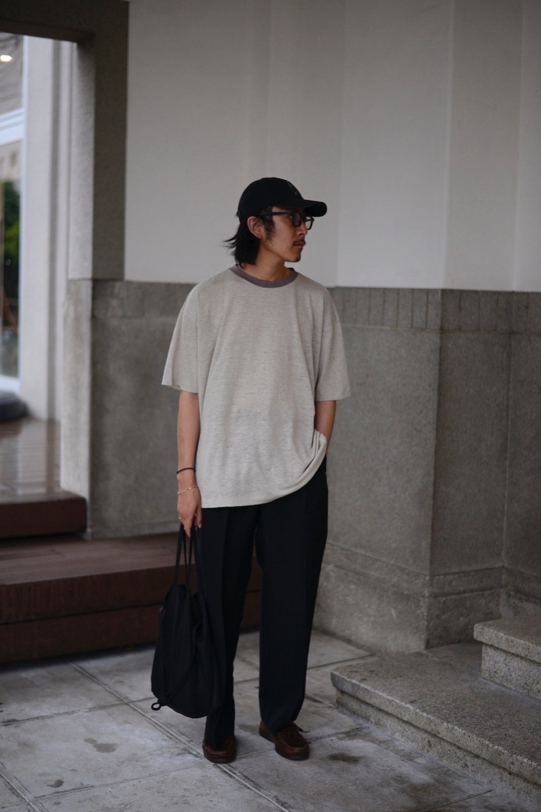 【美品】BATONER for tatazumaiizumai タンクトップ 夏リンガー/ BATONER for tatazumaiizumai exclusive｜takuro