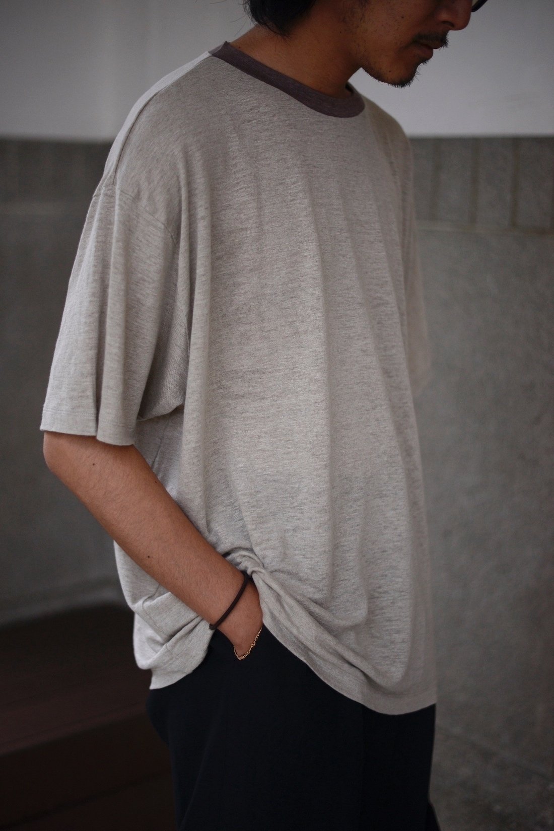 【美品】BATONER for tatazumaiizumai タンクトップ 夏リンガー/ BATONER for tatazumaiizumai exclusive｜takuro