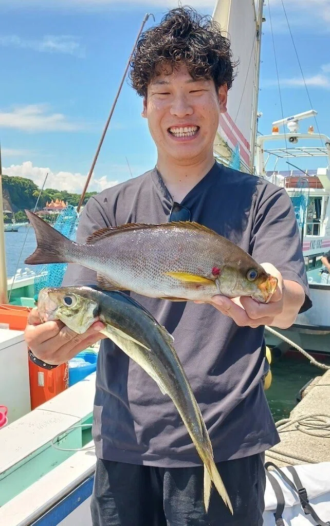 イサキ解禁】多数ヒット、最大38cm！大アジも多数ヒット、最大44cm