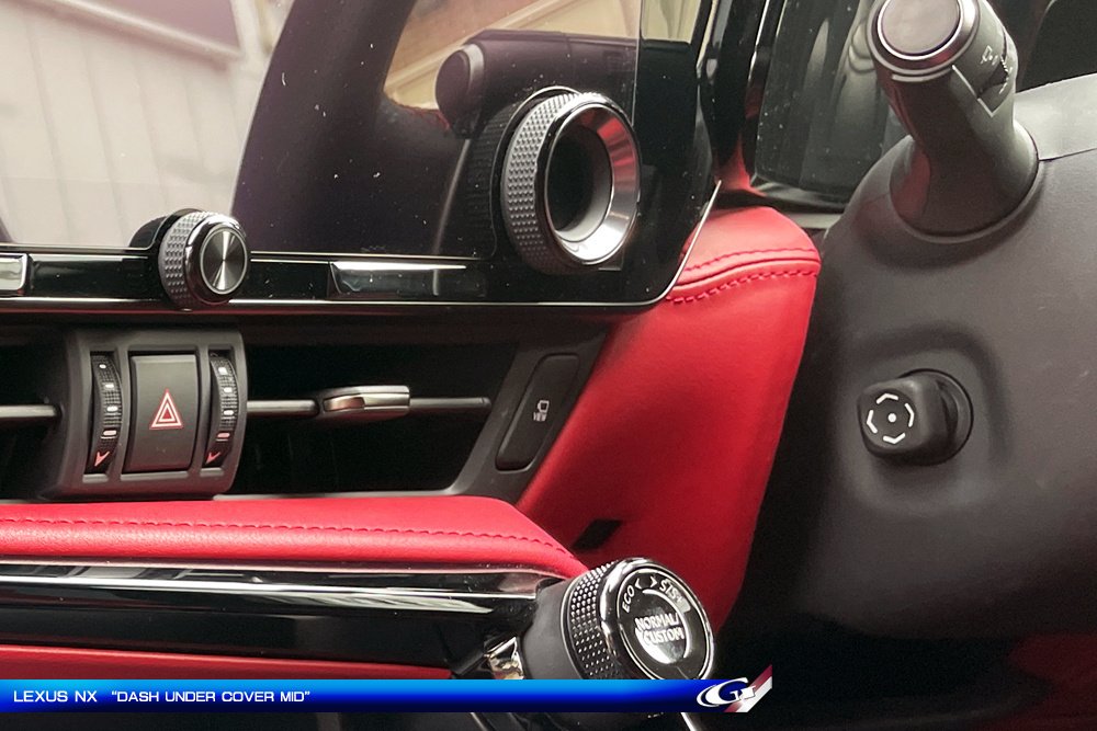 レクサス NX 20系 グローブボックス フレアレッド 「NX」内装を整える
