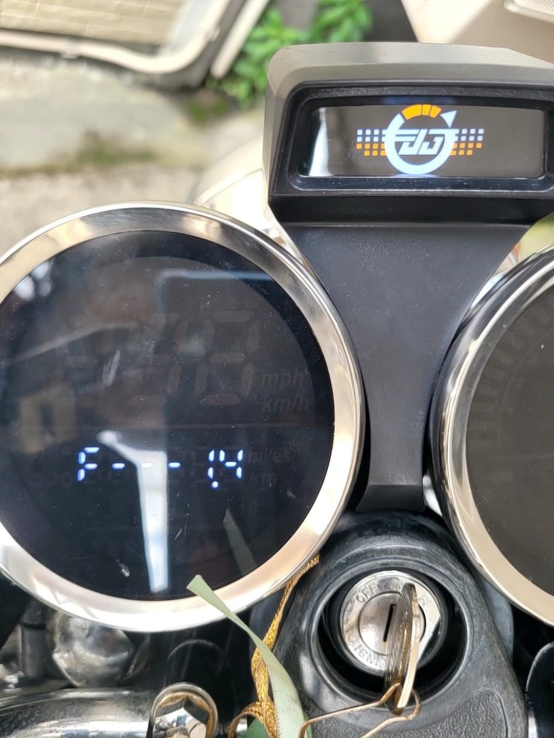 GN125用の中華メーターの取り付け・設定｜アマミンどん