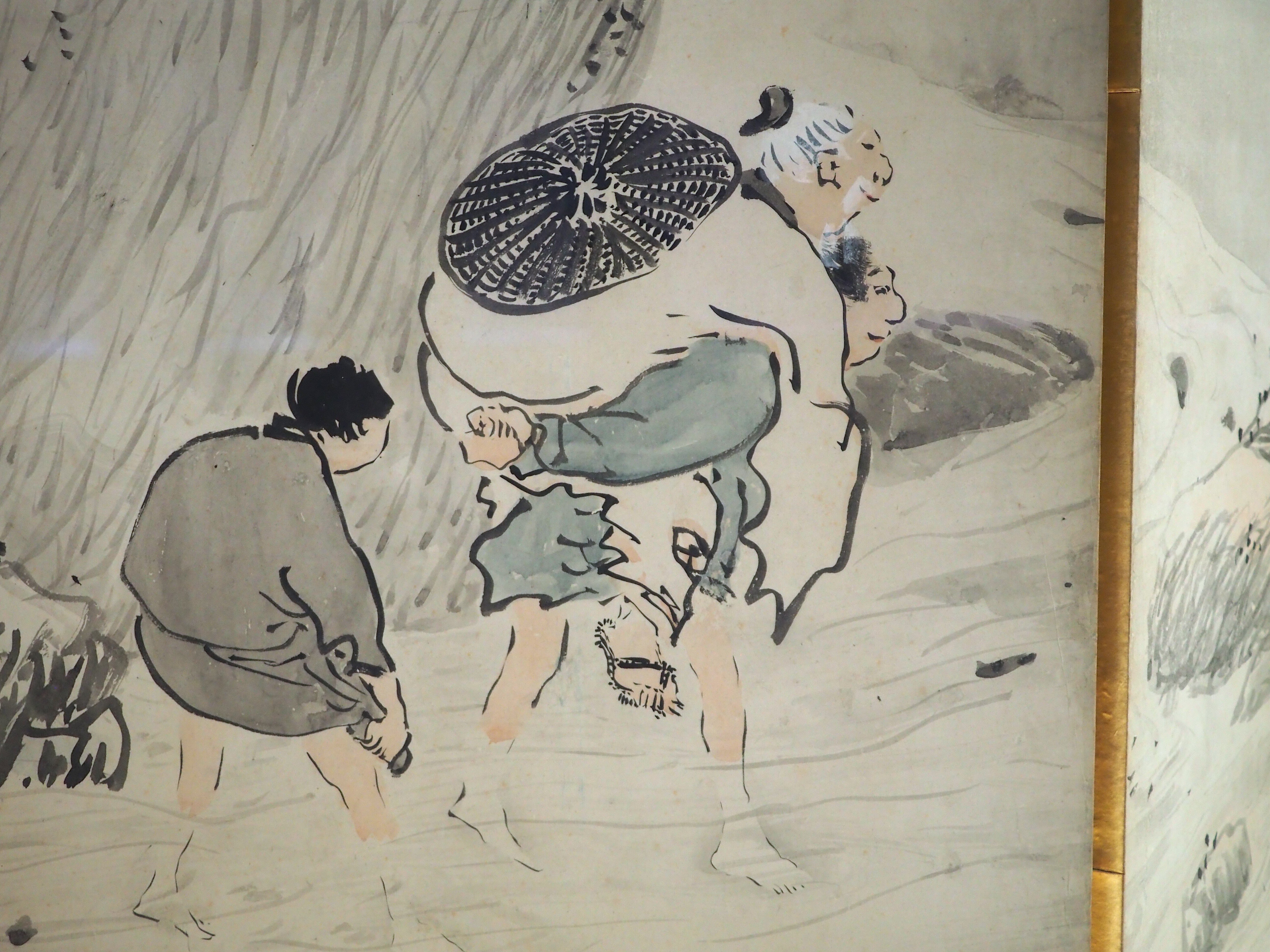 与謝蕪村の《山野行楽図屏風》は、ボーッと眺めるのが正しい鑑賞法なの