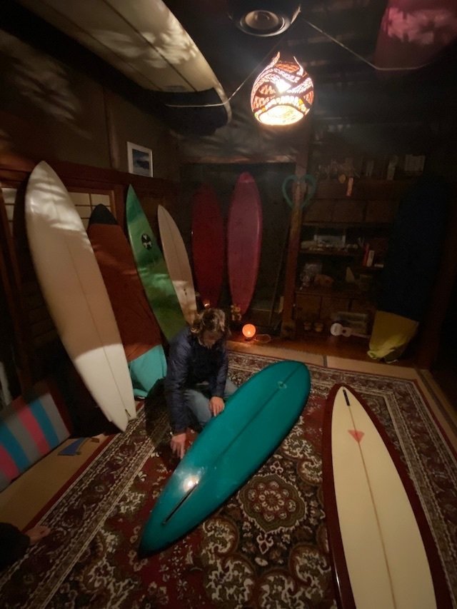 フィン付き 送料込み エリスエリクソン Ellis Ericson エッジボード