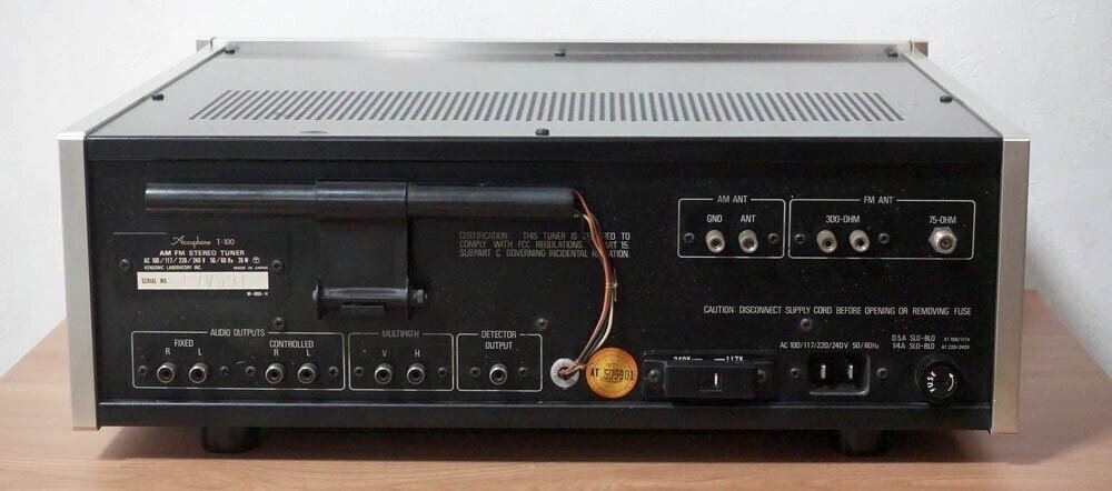 Accuphase T-100 修理調整記録｜BLUESS Laboratory