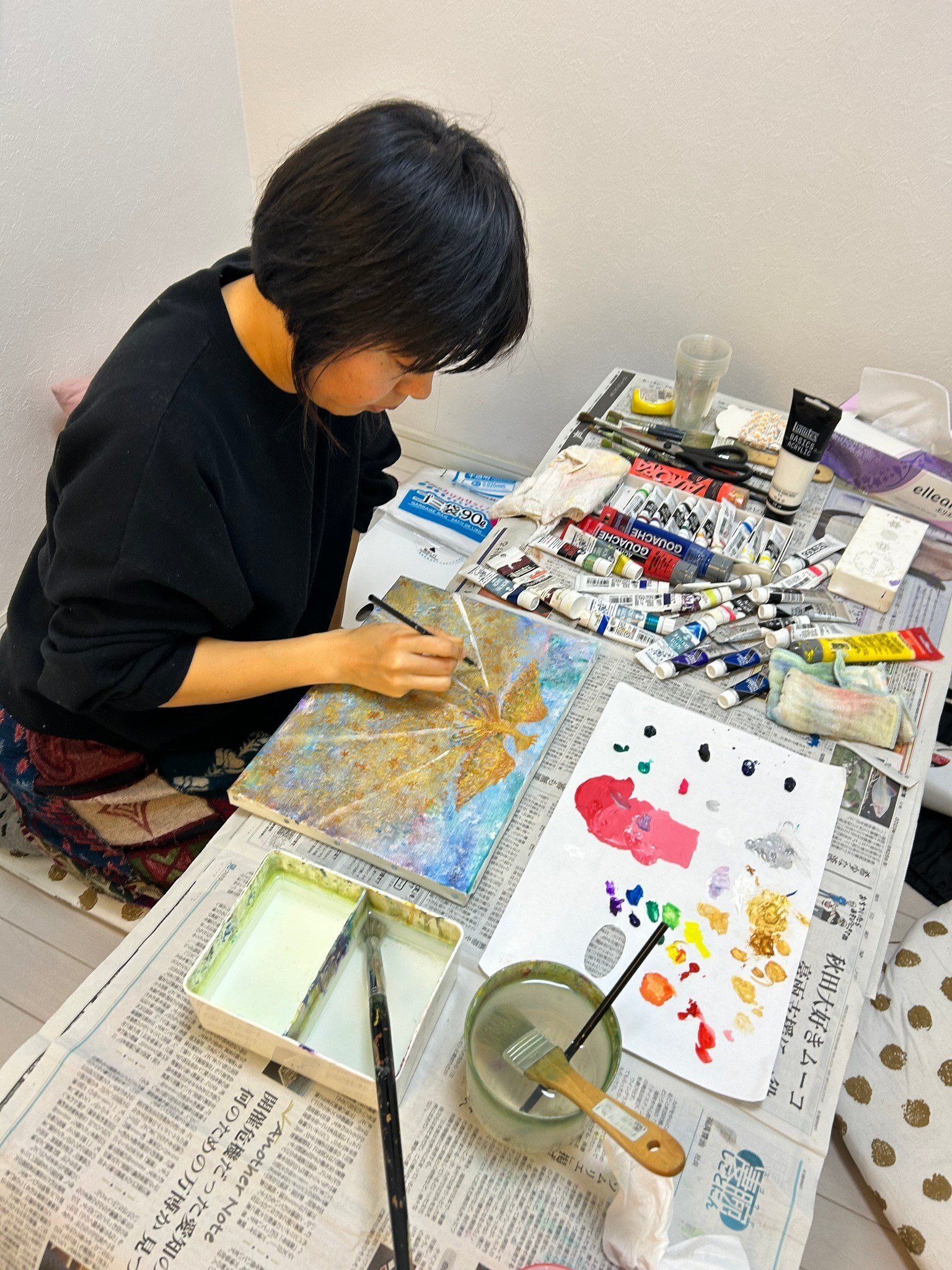 エジプトと鳳凰と⑦ 〜虹色の鳳凰の絵 Love catch〜｜Chiaki Kamuki