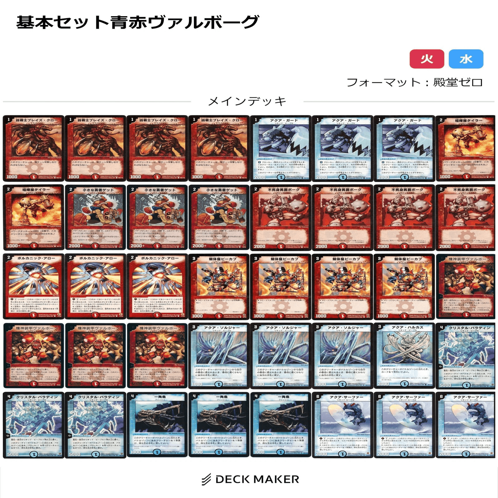 基本セット・デッキまとめ『旧枠総合殿堂ルール』｜しきいのあかざわ