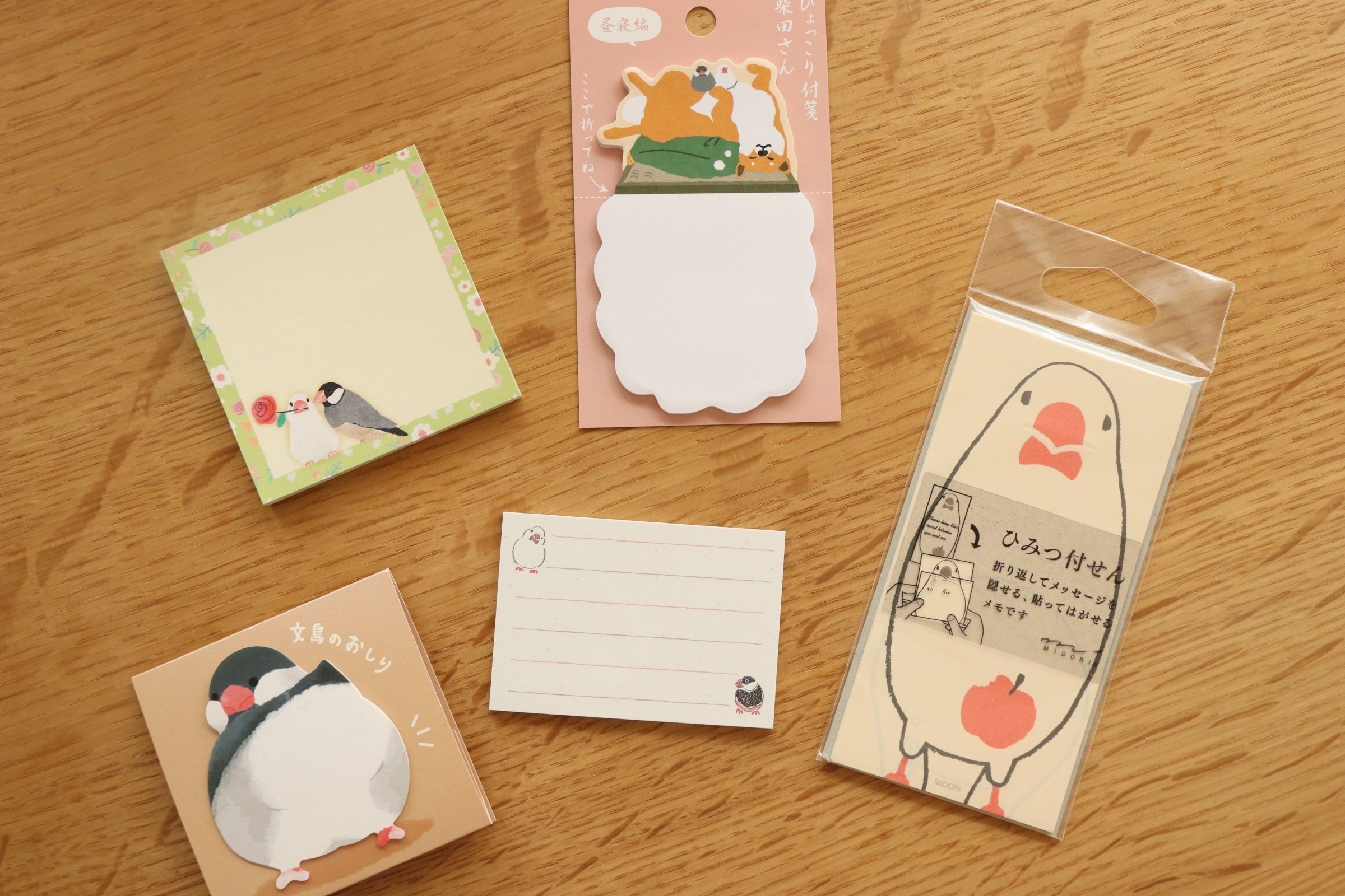 我が家の文鳥グッズ｜青柳ゆき