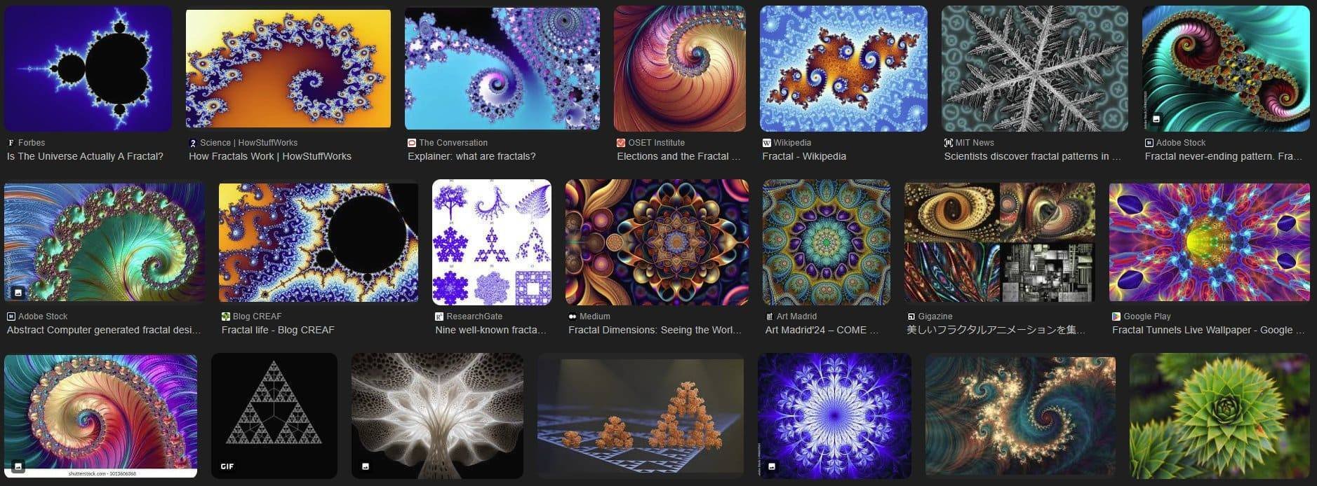 フォトニックフラクタル　imagine フラクタル画像、作ってみたいのさ｜SoU