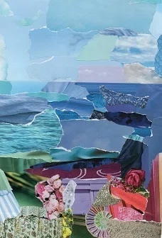 水彩で綴る 「コラージュから水彩へ」｜a.s.k