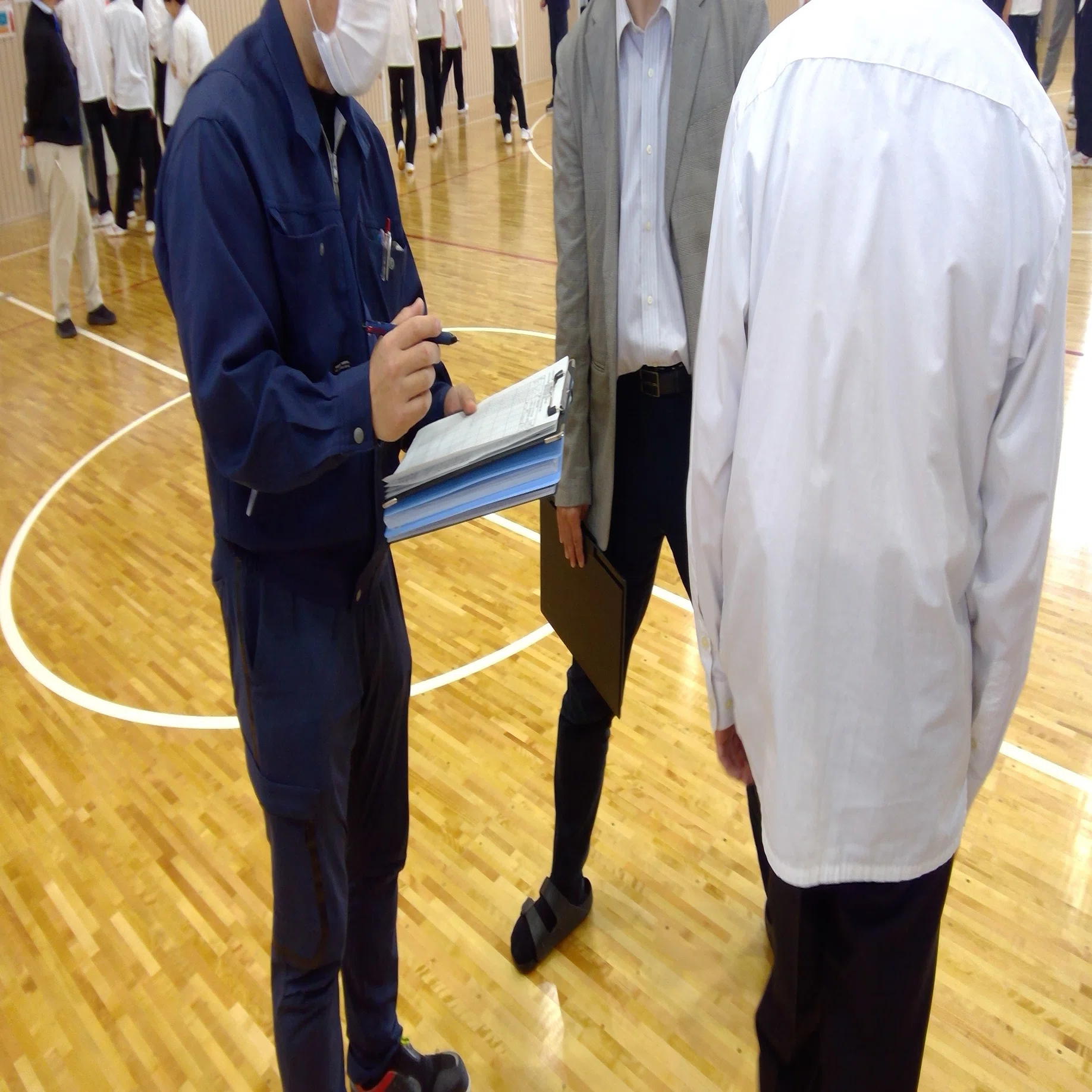 全校集会：衣替えです！｜岩手県立黒沢尻工業高等学校
