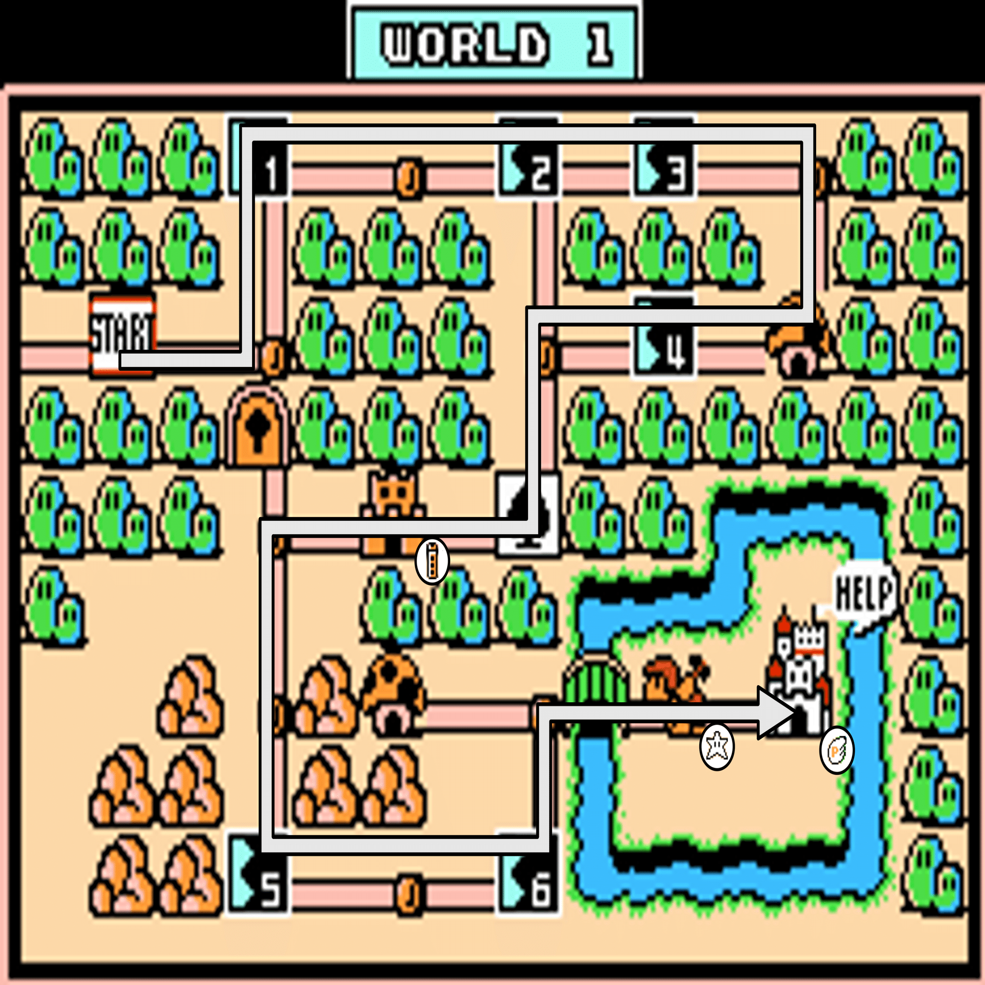 スーパーマリオブラザーズ3 100%RTA ルート解説｜まいば