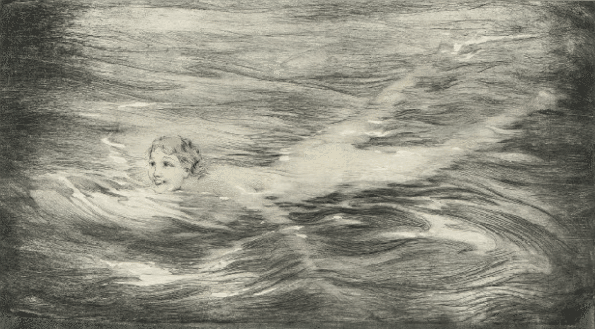 真作保証】ルイ・イカール「スピード」エッチング 直筆サイン