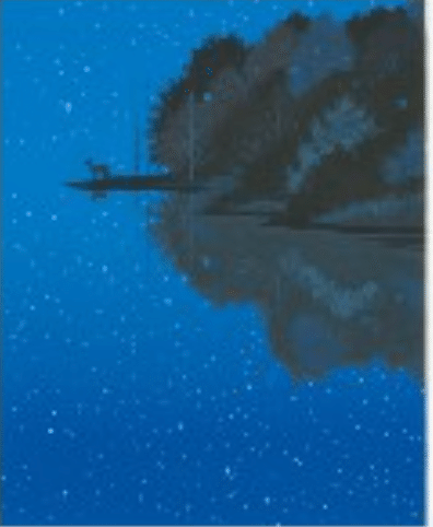 星降る夜☆絵画原画 星降る夜、アルル》 – 美術館所蔵・オークションハウス取扱い