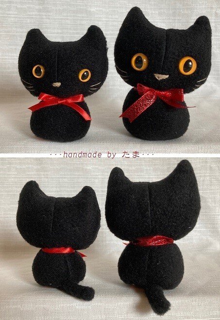 小さい猫のぬいぐるみ・・・2024.06.04|たま/猫作家の手作り部屋 小さい猫のぬいぐるみ・・・2024.06.04|たま/猫作家の手作り部屋