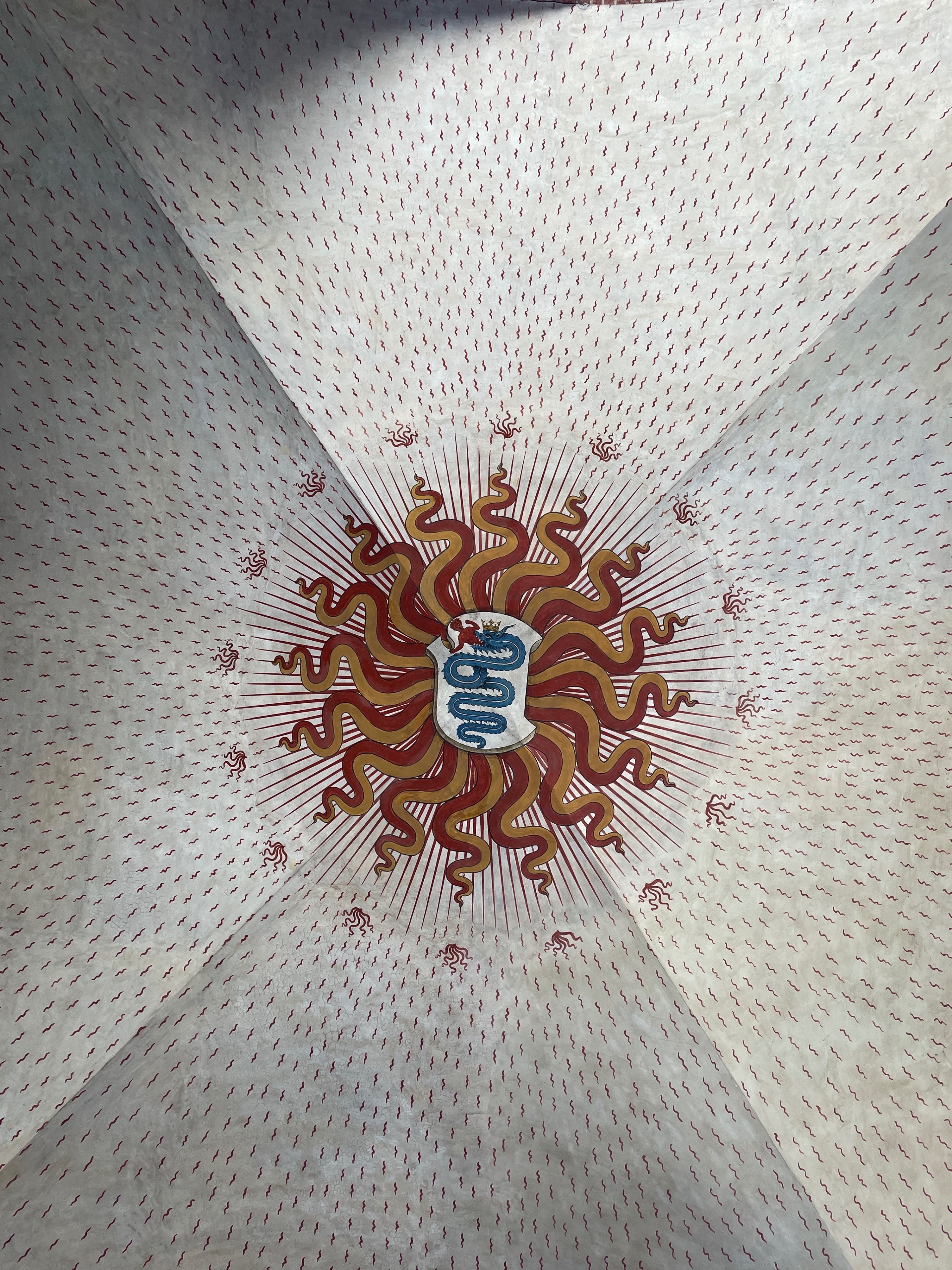 ミラノのスフォルチェスコ城にて、レオナルド・ダ・ヴィンチの素描を