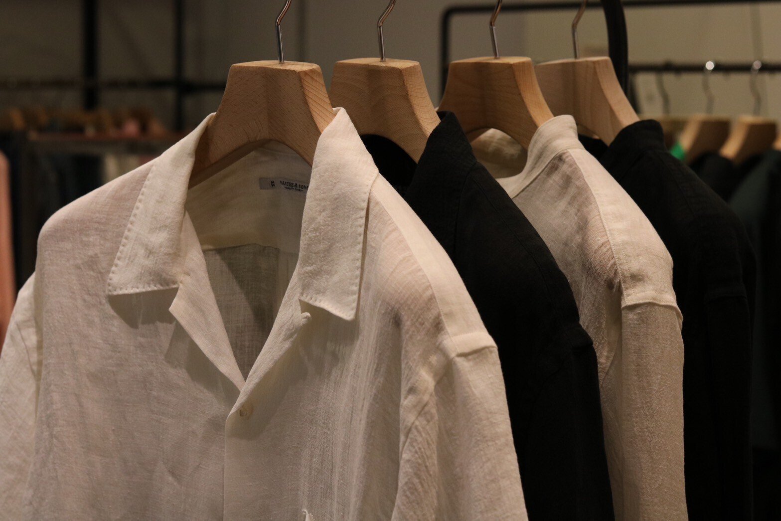夏場に着たいドSリネンシャツ【MAATEE&SONS マーティーアンド 夏場に着たいドSリネンシャツ【MAATEE&SONS マーティーアンド