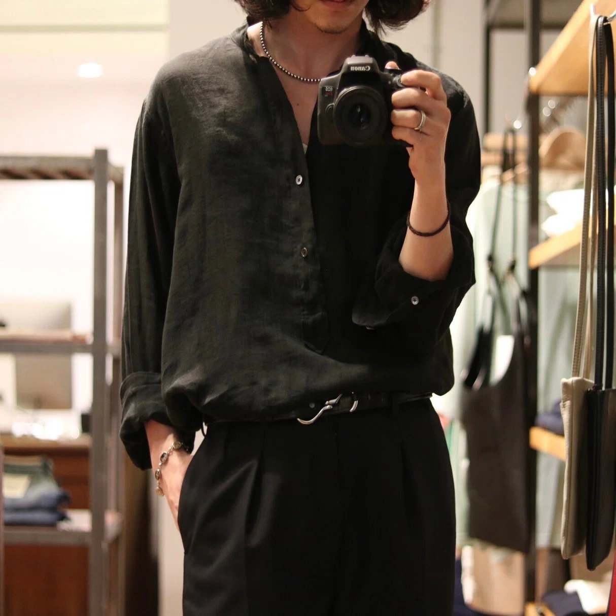夏場に着たいドSリネンシャツ【MAATEE&SONS マーティーアンドサンズ 