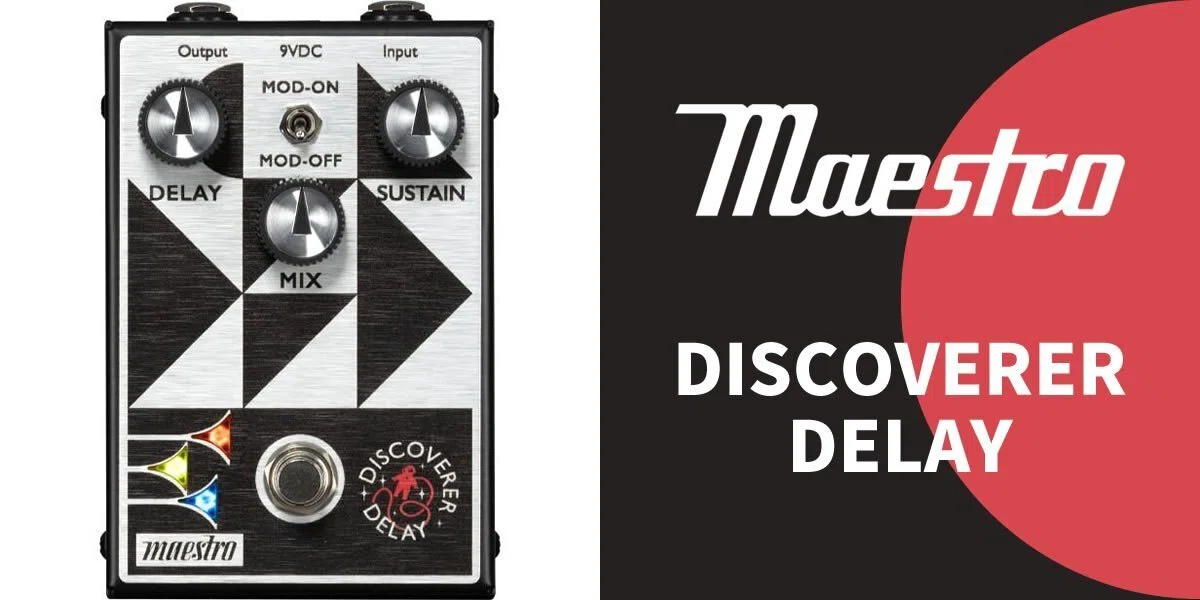 Maestro DISCOVERER DELAY 動作確認済み Maestro ( マエストロ ) Discoverer Delay Effects Pedal 送料無料
