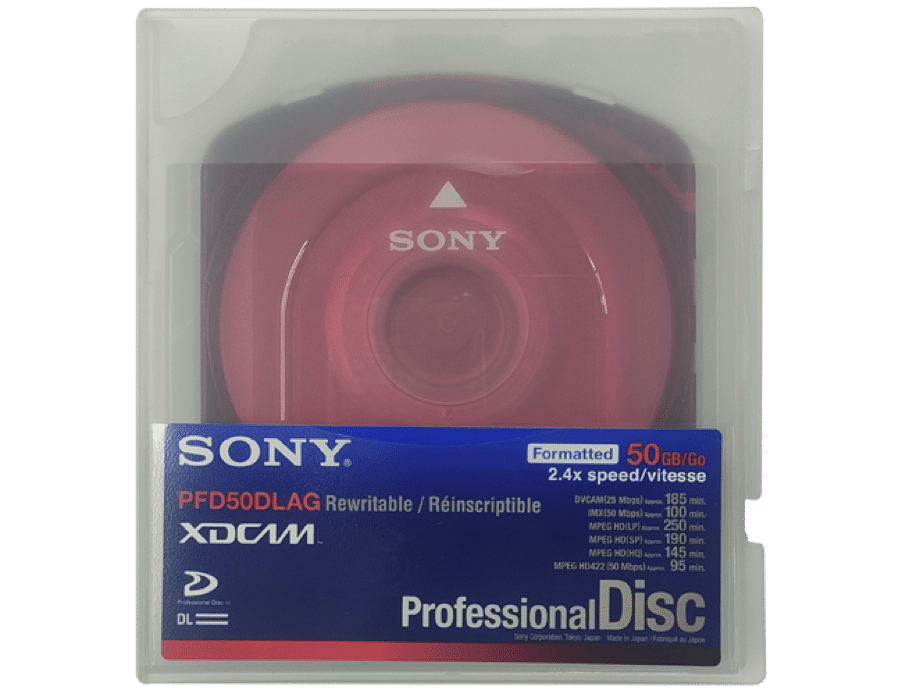 XDCAMディスクの販売も！東京カメラ機材レンタルでお安く行っています