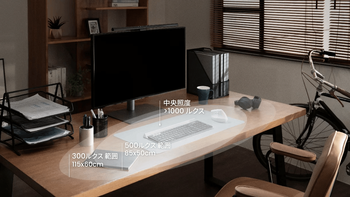 さらに進化して便利になったBenQ ScreenBar Pro モニターライト さらに進化して便利になったBenQ ScreenBar Pro モニターライト