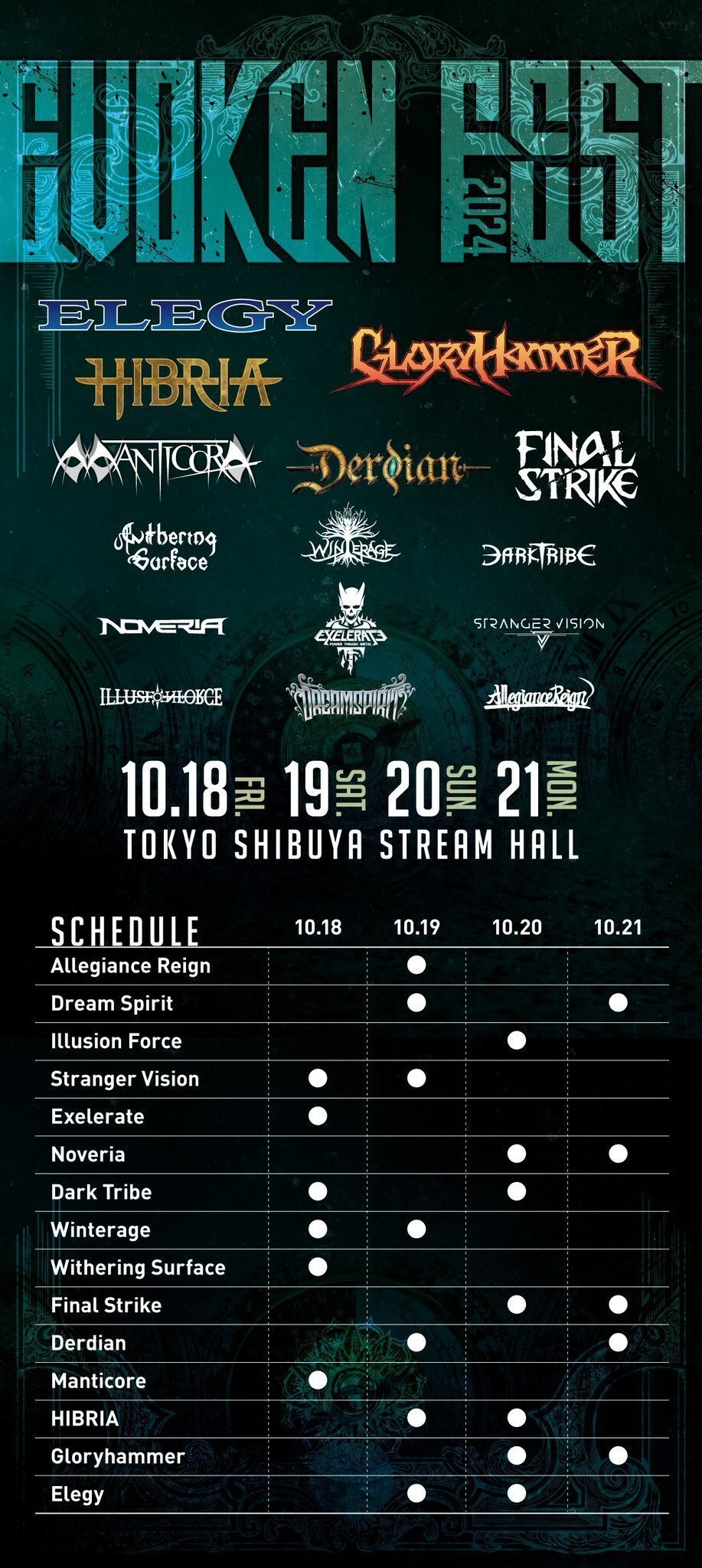 洋楽　ハードロック　来日　ツアーパンフ　10冊　セット　まとめ メタル/ヘヴィミュージック】来日アーティストリスト・来日情報まとめ