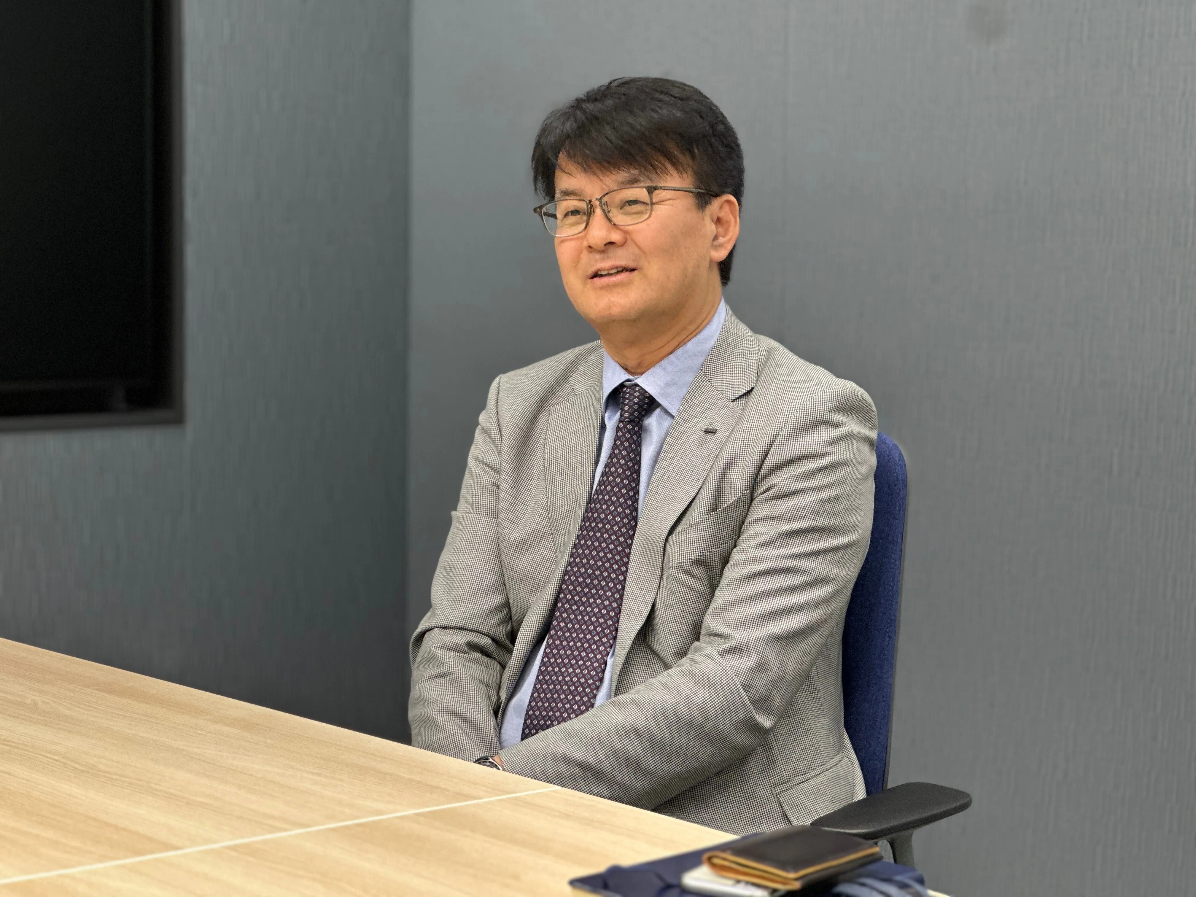 高校生2名が山口 明夫 様（日本IBM 代表取締役社長）にインタビュー