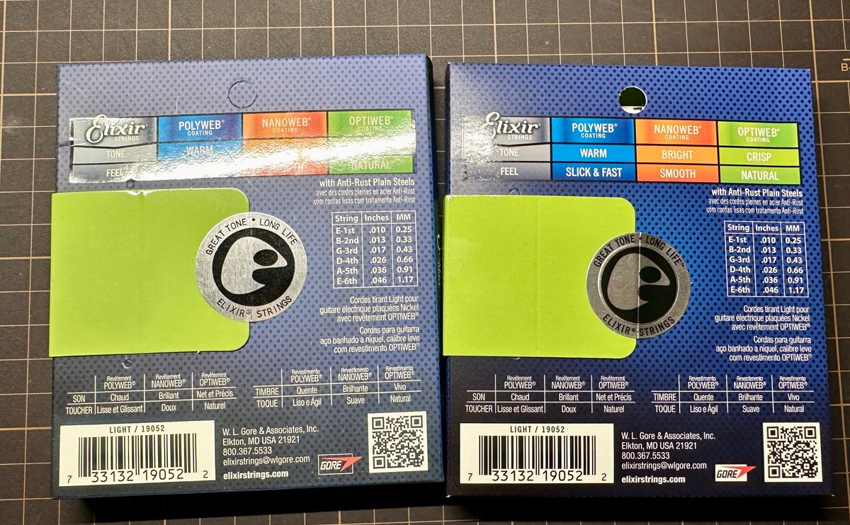 35 エリクサー弦と私。〜偽エリクサーと本物の比較〜｜Re_passo 