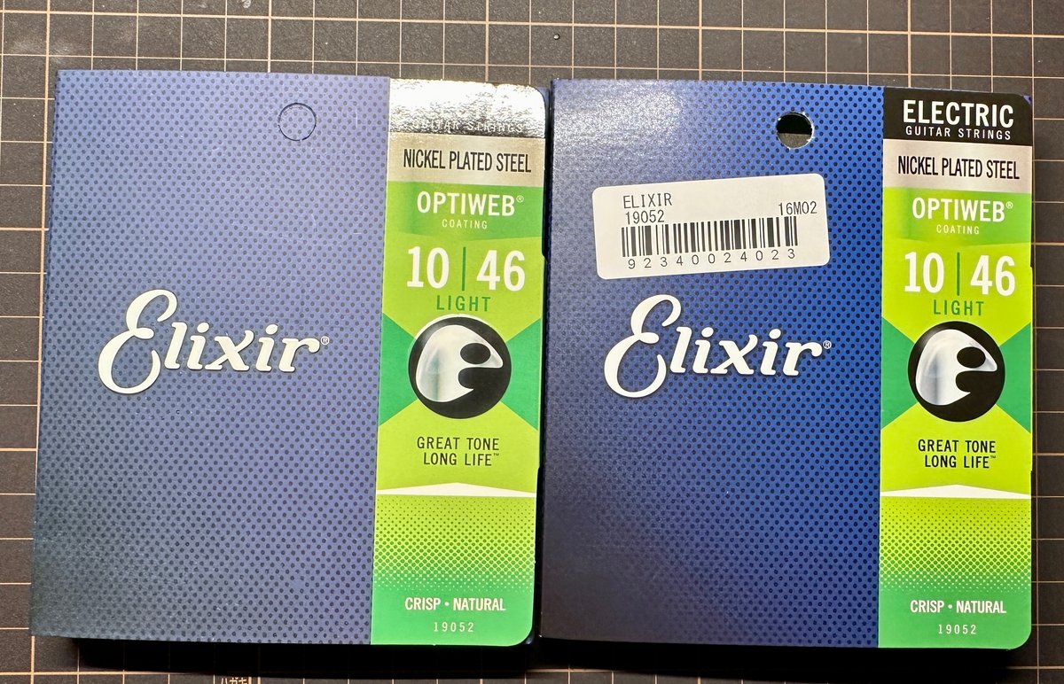 35 エリクサー弦と私。〜偽エリクサーと本物の比較〜｜Re_passo 