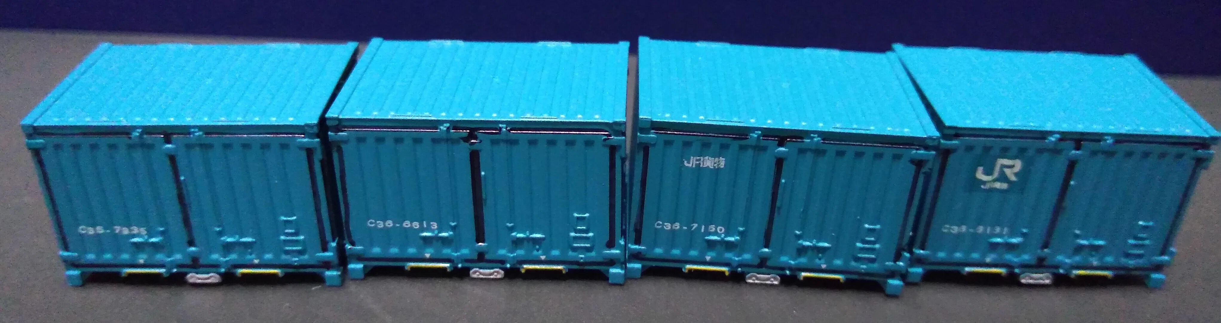 Nゲージ用 コンテナの年代一覧(国鉄・JR貨物の5tコンテナ編)｜AKC_nt3
