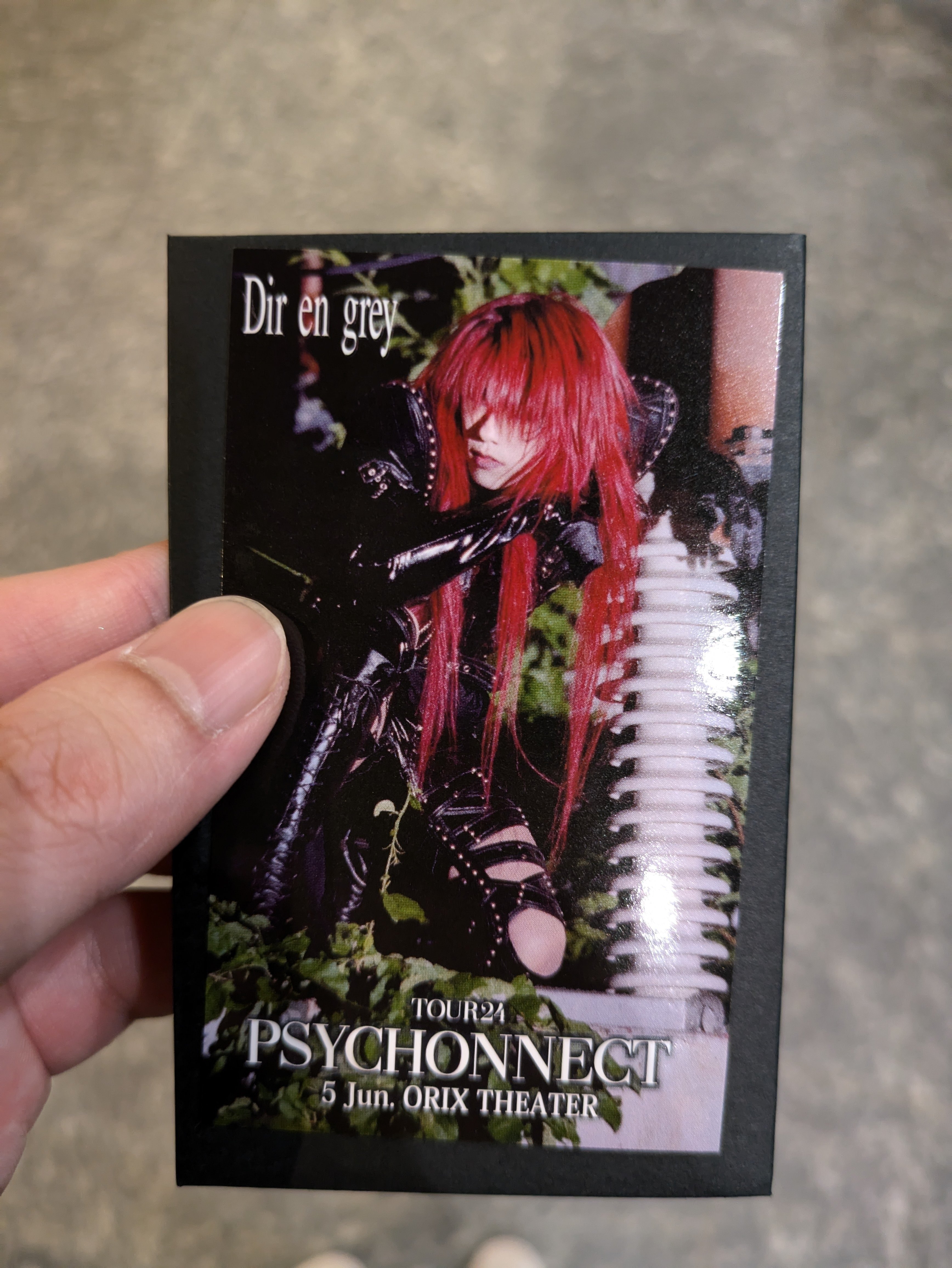 DIR EN GREY ライブ感想 ※ネタバレあり】TOUR24 PSYCHONNECT DIR EN GREY ライブ感想 ※ネタバレあり】TOUR24 PSYCHONNECT