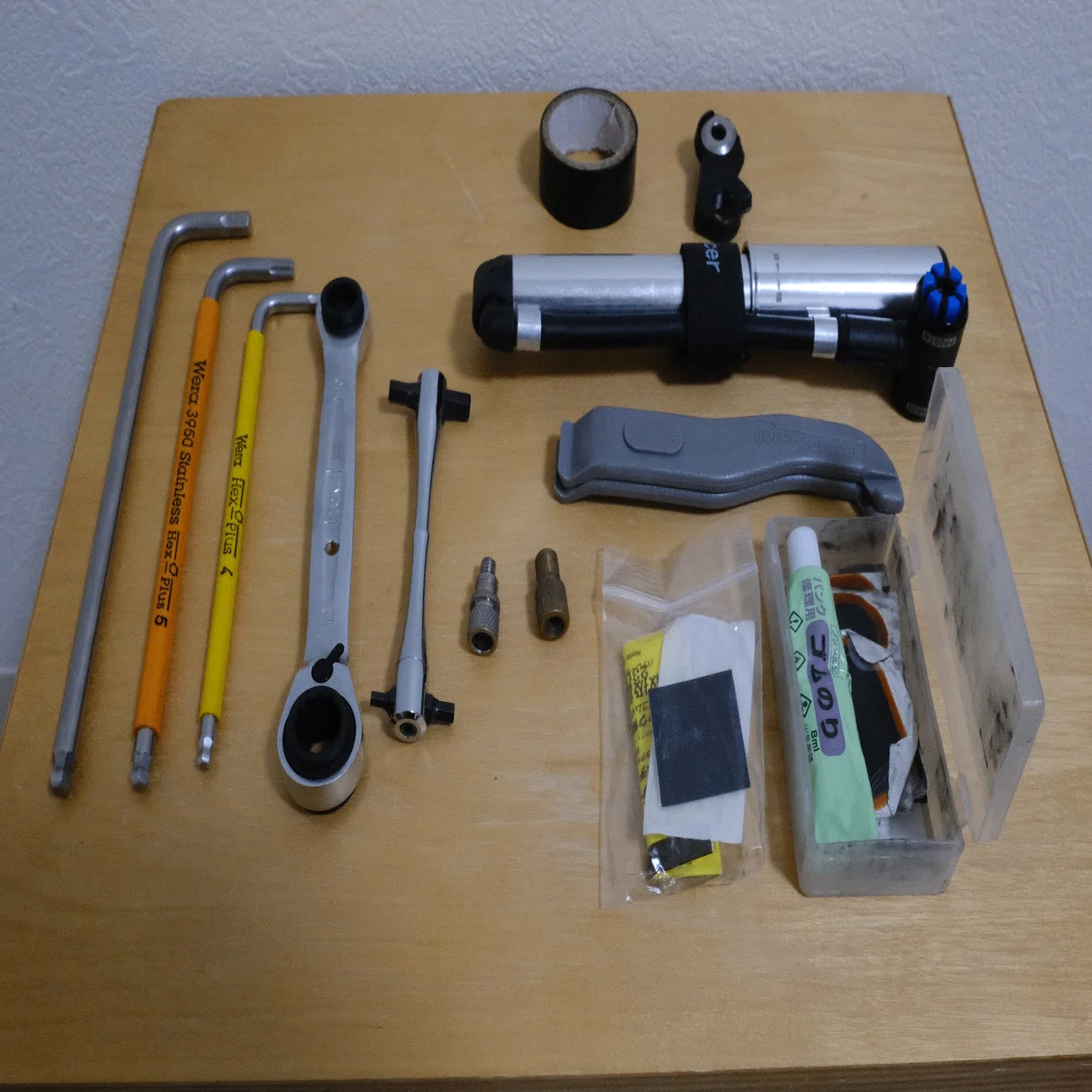 自転車用携帯工具の更改｜れごミント