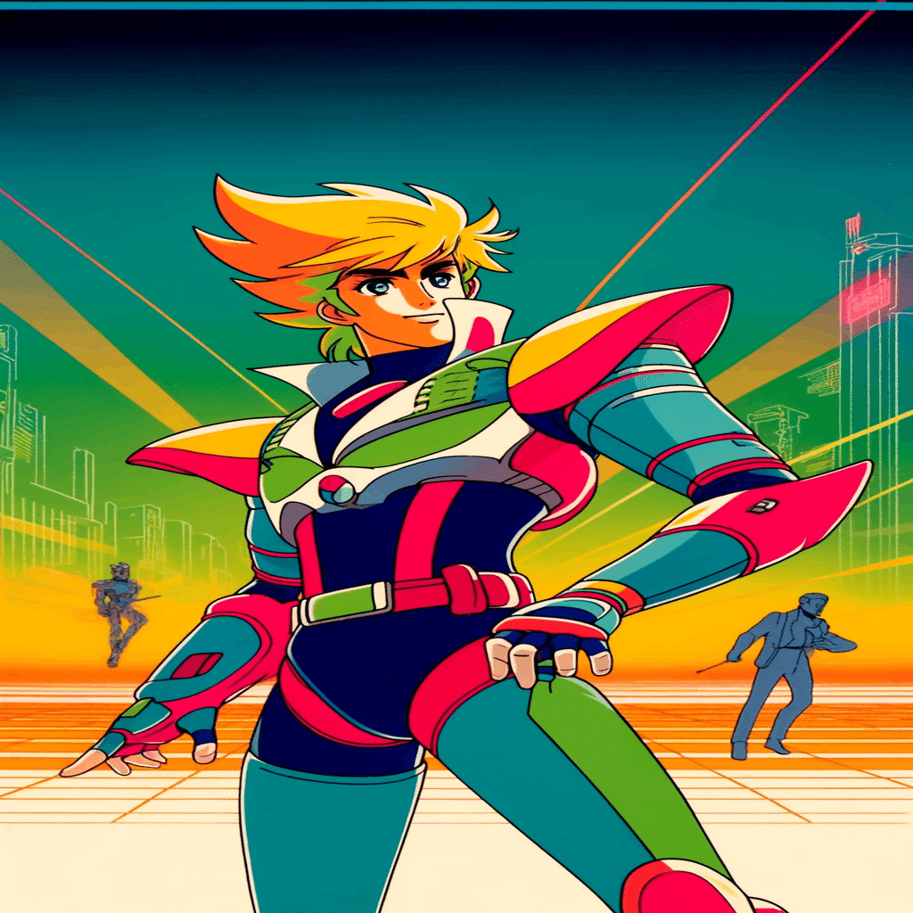 GPTs】1980年代のセル画アニメ画像生成GPT｜本郷喜千