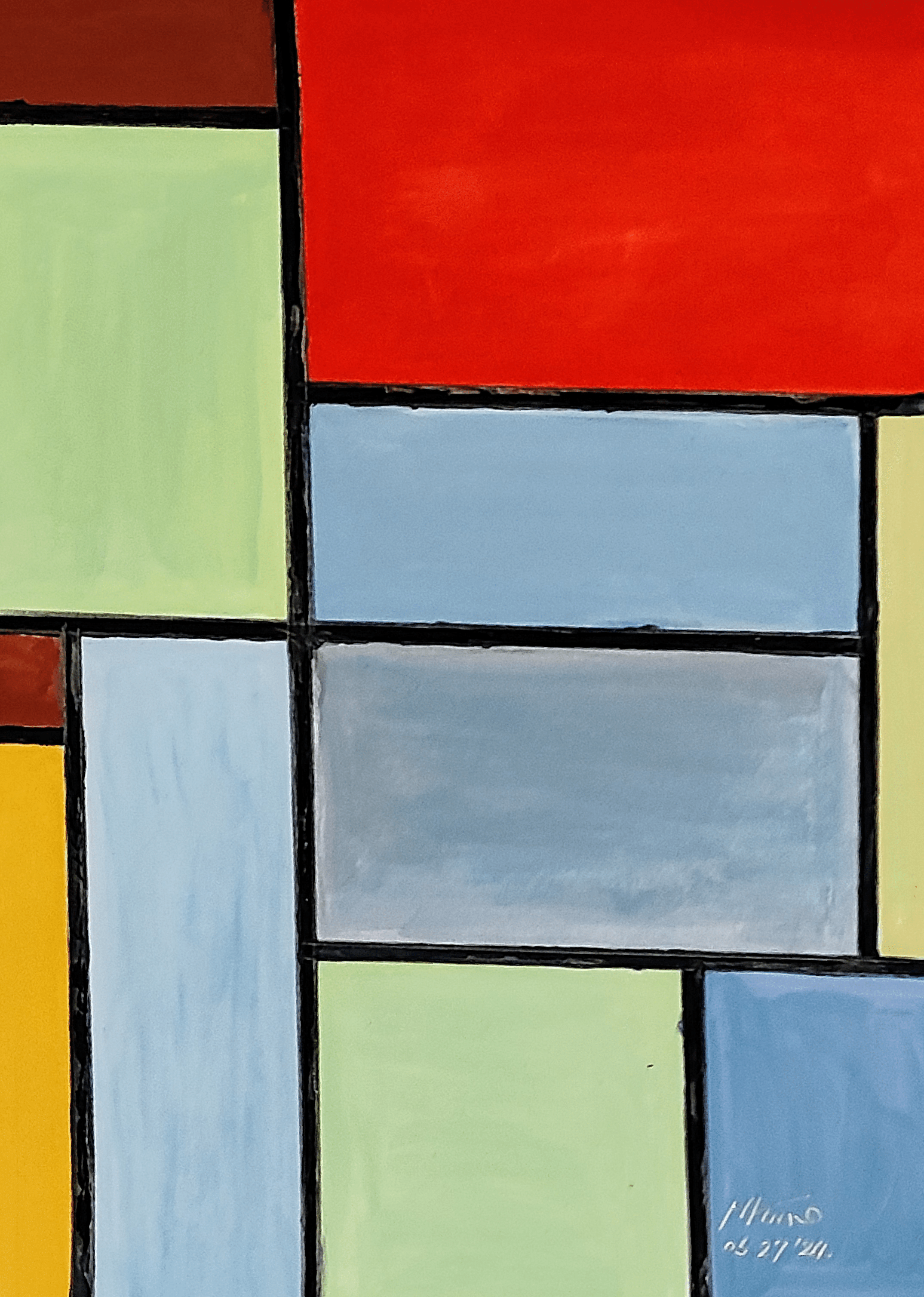 学芸美術 画家の心 第61回「ピート・モンドリアン タブローⅠ