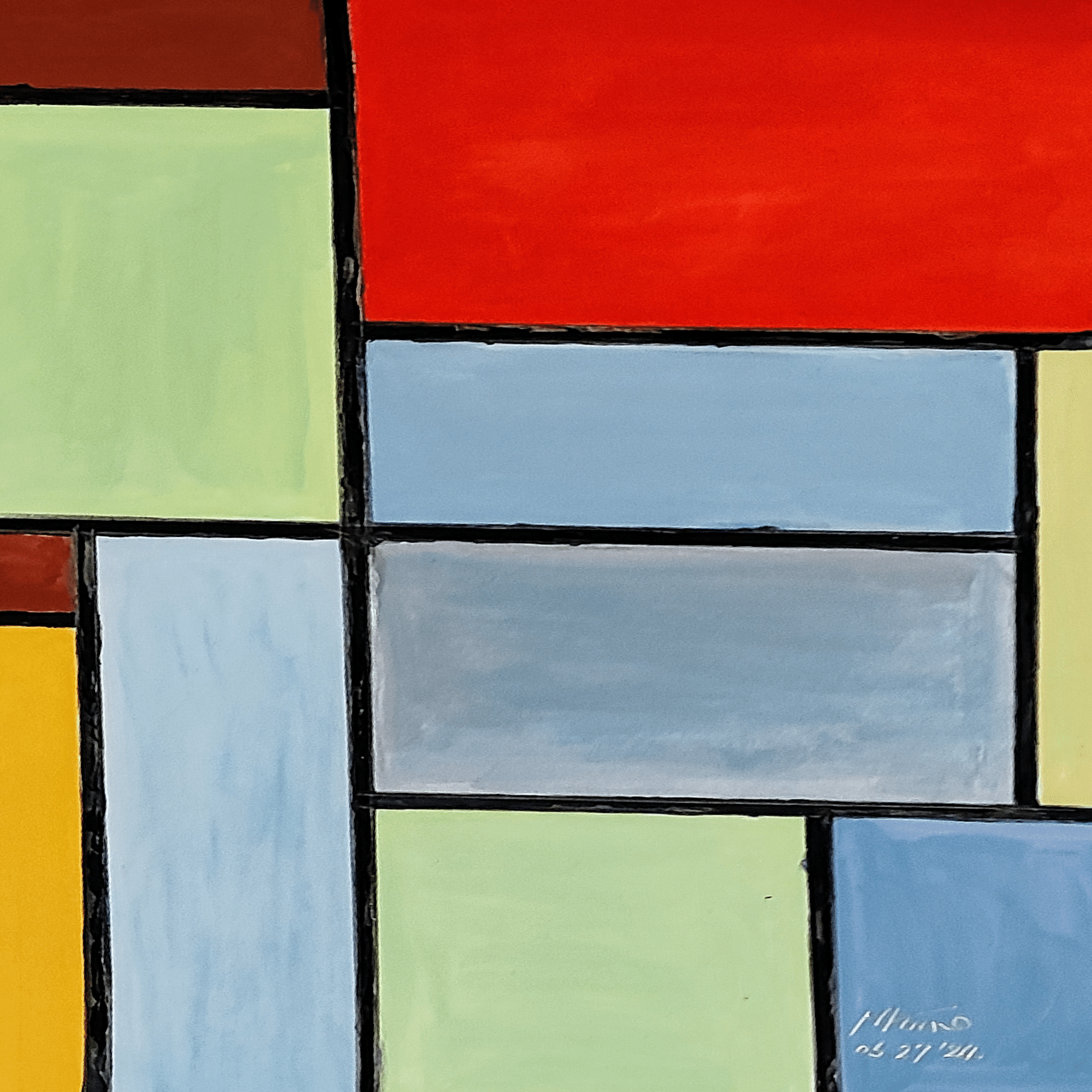 学芸美術 画家の心 第61回「ピート・モンドリアン タブローⅠ