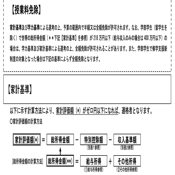 東京大学の授業料免除制度を具体的に批判する｜R. Shimada