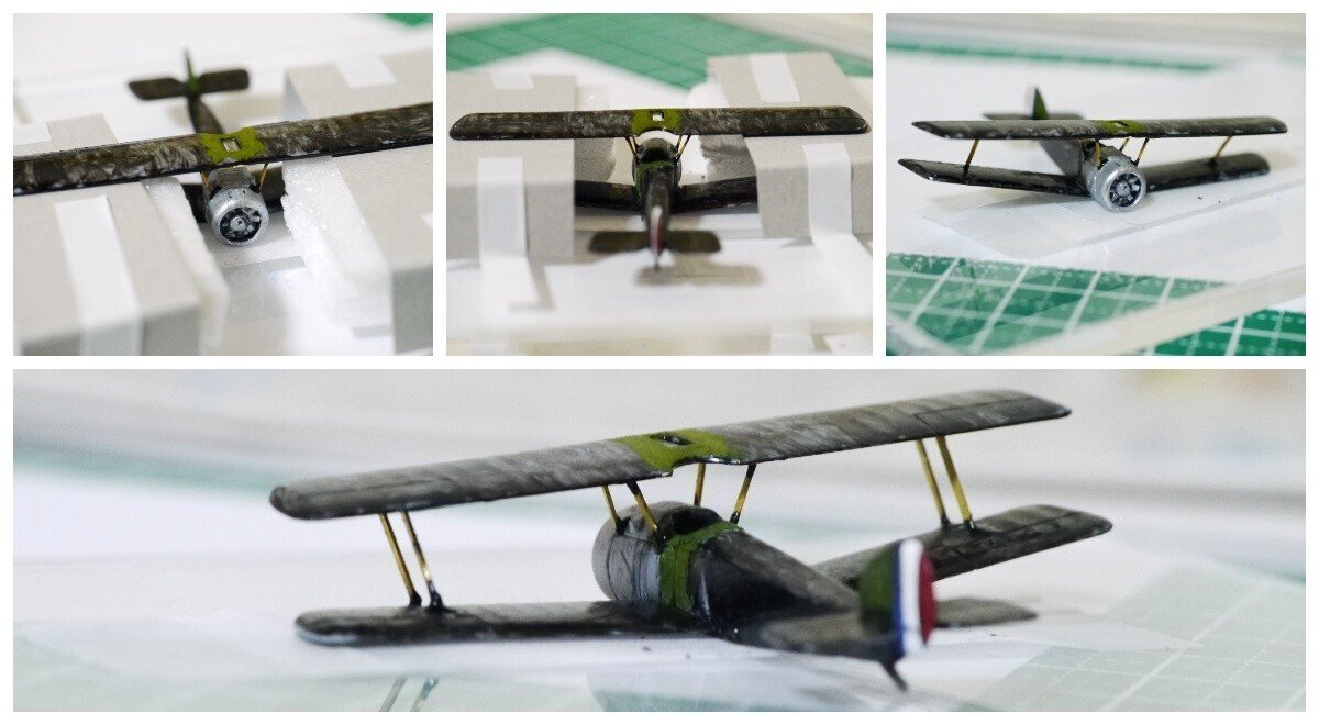 二重翼機モデル ソッピ―ス キャメル AUTHENTIC MODELS 第一次大戦時の英国複翼戦闘機「ソッピース キャメル F.1」が8月