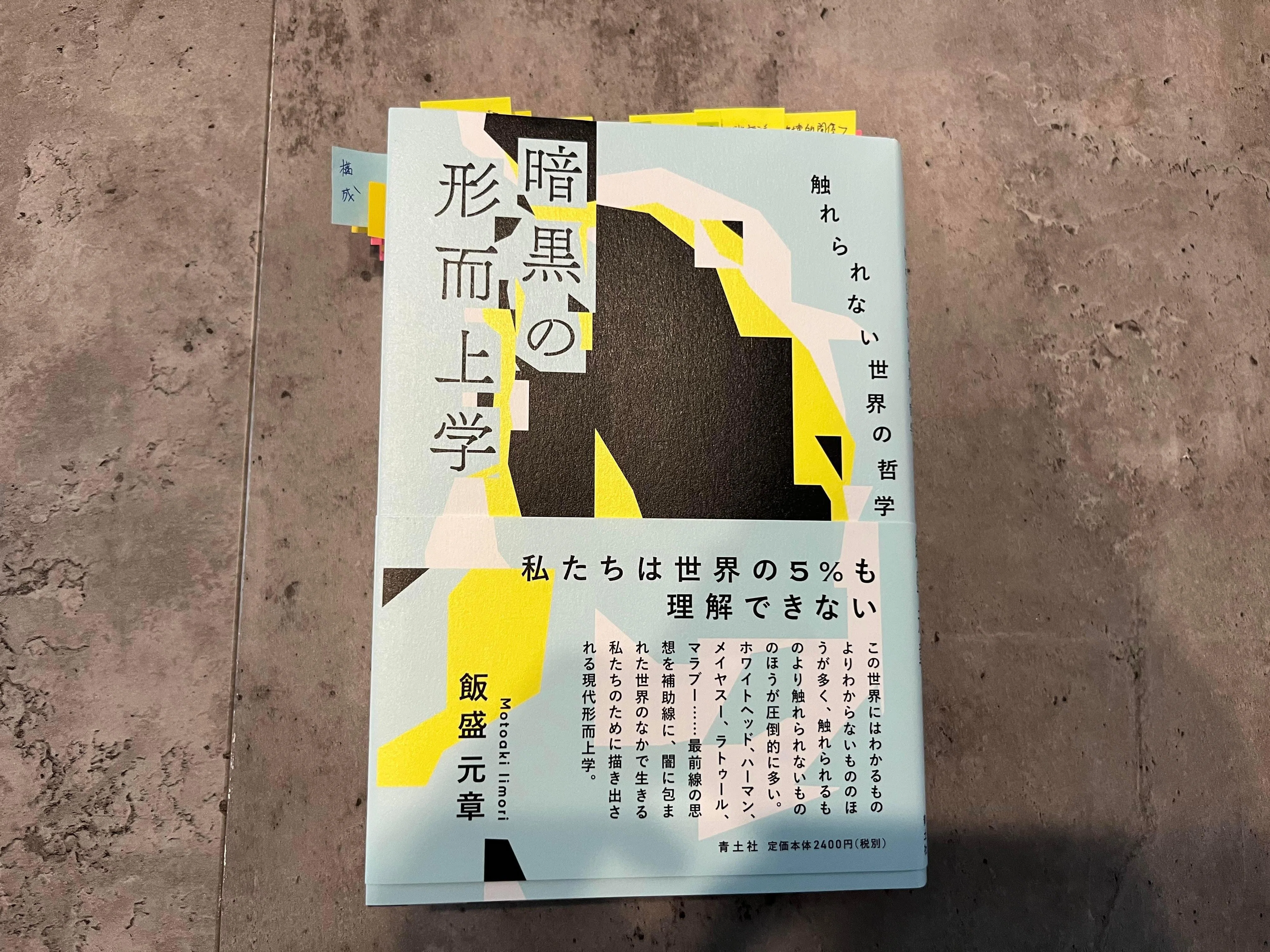 飯盛元章 『暗黒の形而上学ー触れらない世界の哲学ー』 を読んで｜ラファ鉄