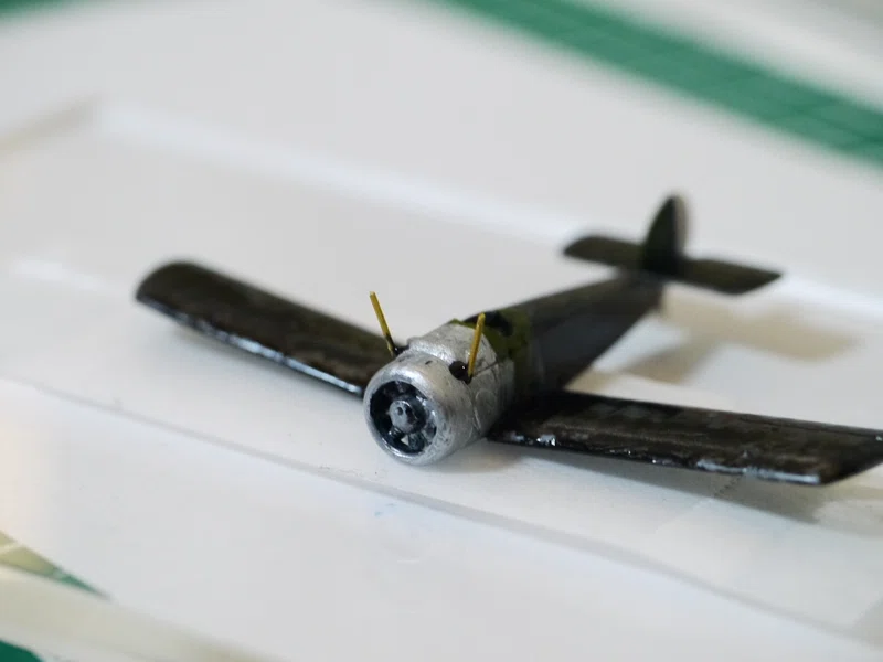 複葉機模型1 144 ソッピースキャメル制作中 sion