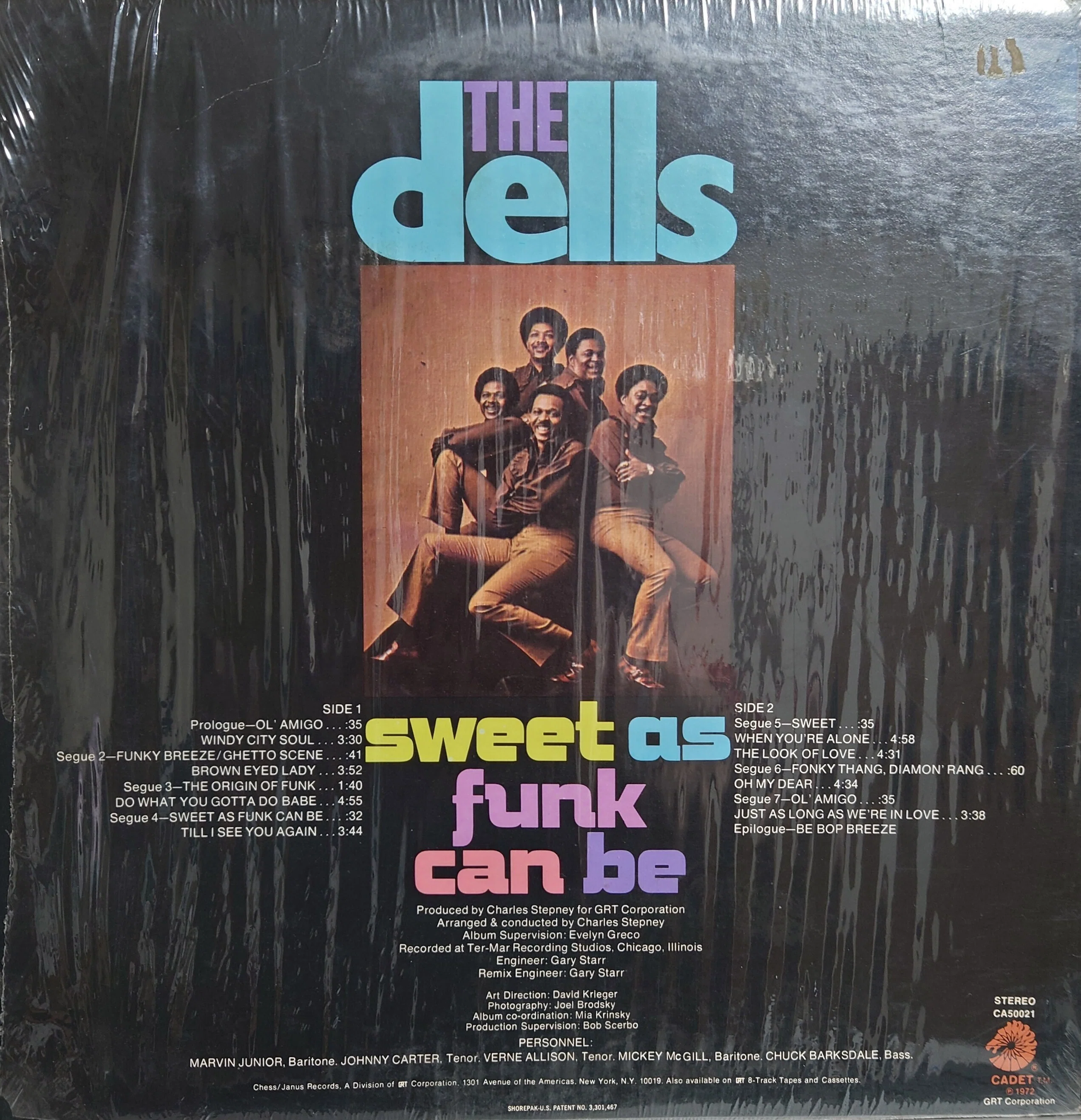 1972年レコード】69)THE dells : sweet as funk can be｜ワイバーン