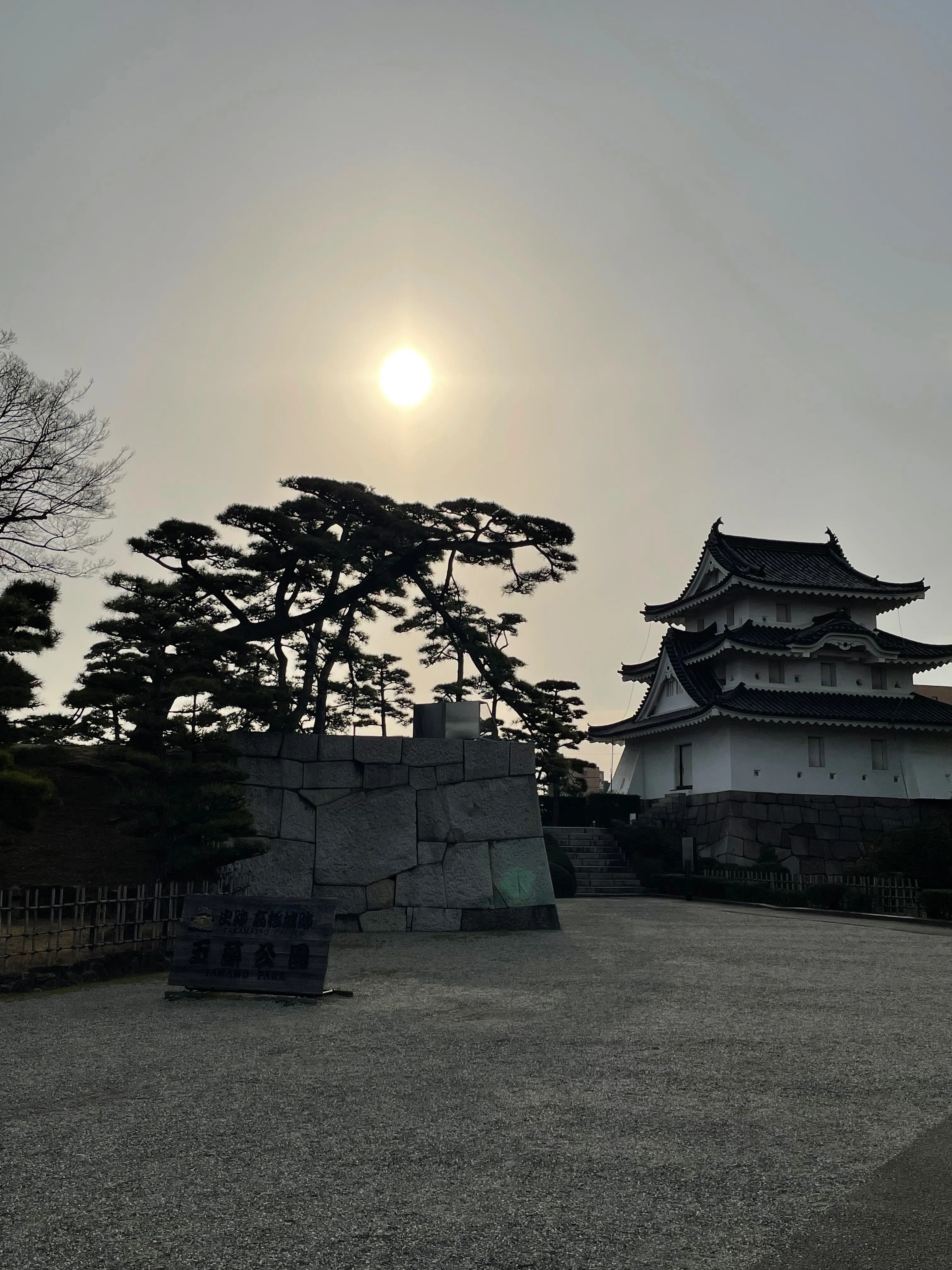 駄洒落番長の城🏯を知ろう③ 高松城〜島津藩の蘇鉄を探しに｜駄洒落番長
