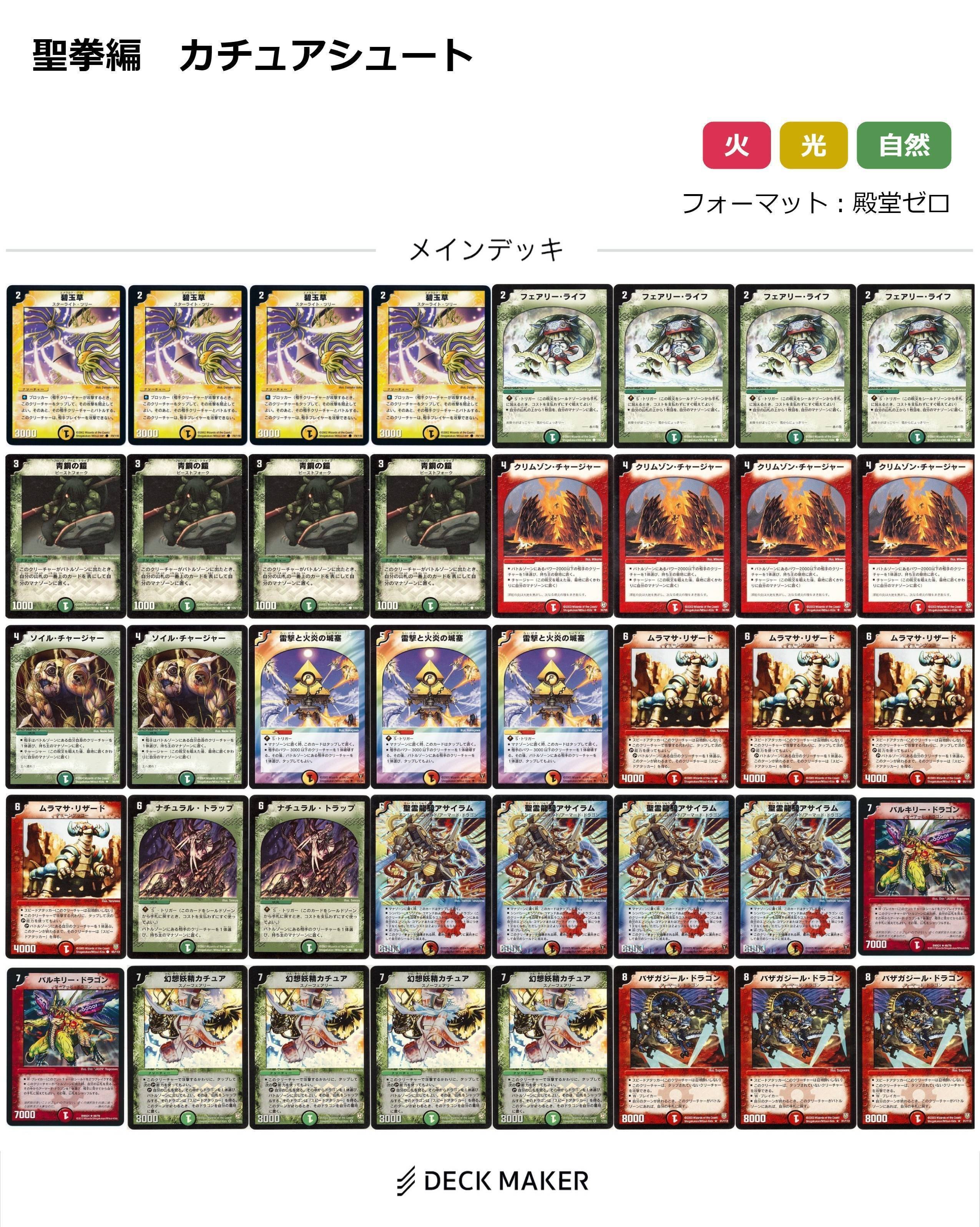 デュエルマスターズ クラシックデッキ【旧枠統一】No.130 ゲキメツ デュエルマスターズ クラシックデッキ【旧枠統一】No.203 除去
