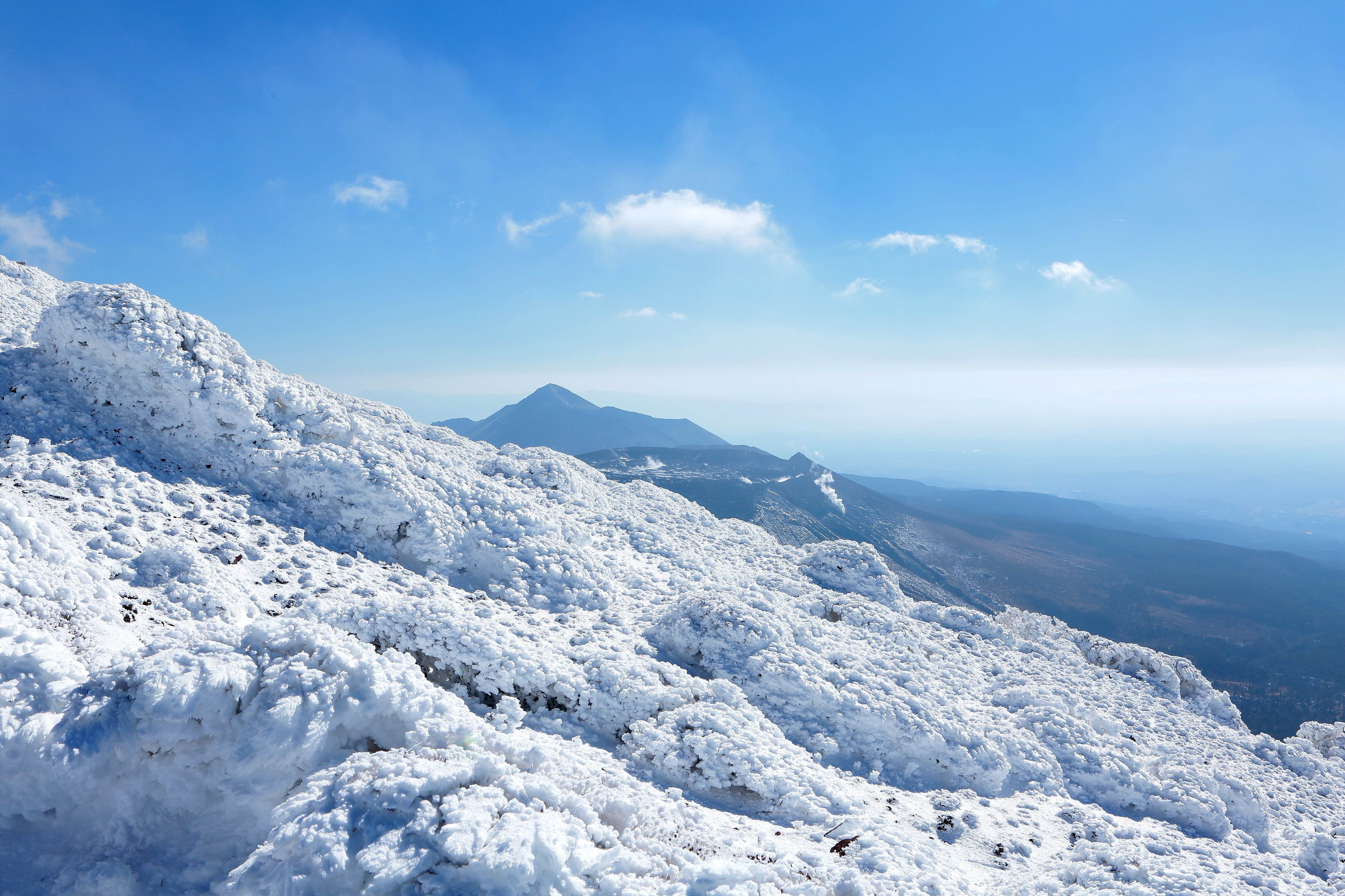韓国岳の雪景色（2022年12月20日記）｜風景写真 四季の山旅