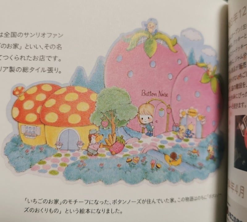 Sanrio】ボタンノーズ いちごの夢のお家 🍓 ｜環七ホビー