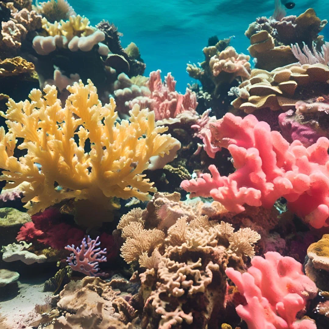 色とりどりのサンゴ礁の世界：海の宝石たち｜ぶるるん🍊🪸🌾💋🐢